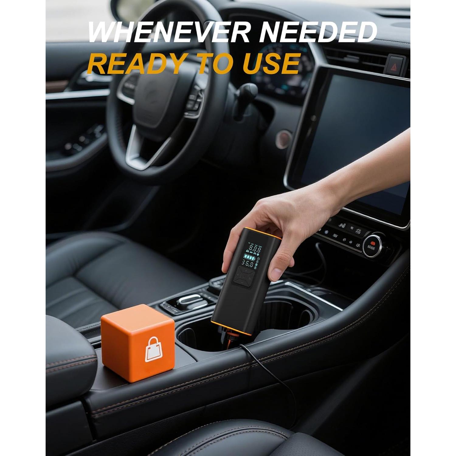 Compresor de Aire Portátil Carzic D01 150PSI Batería 4000mAh