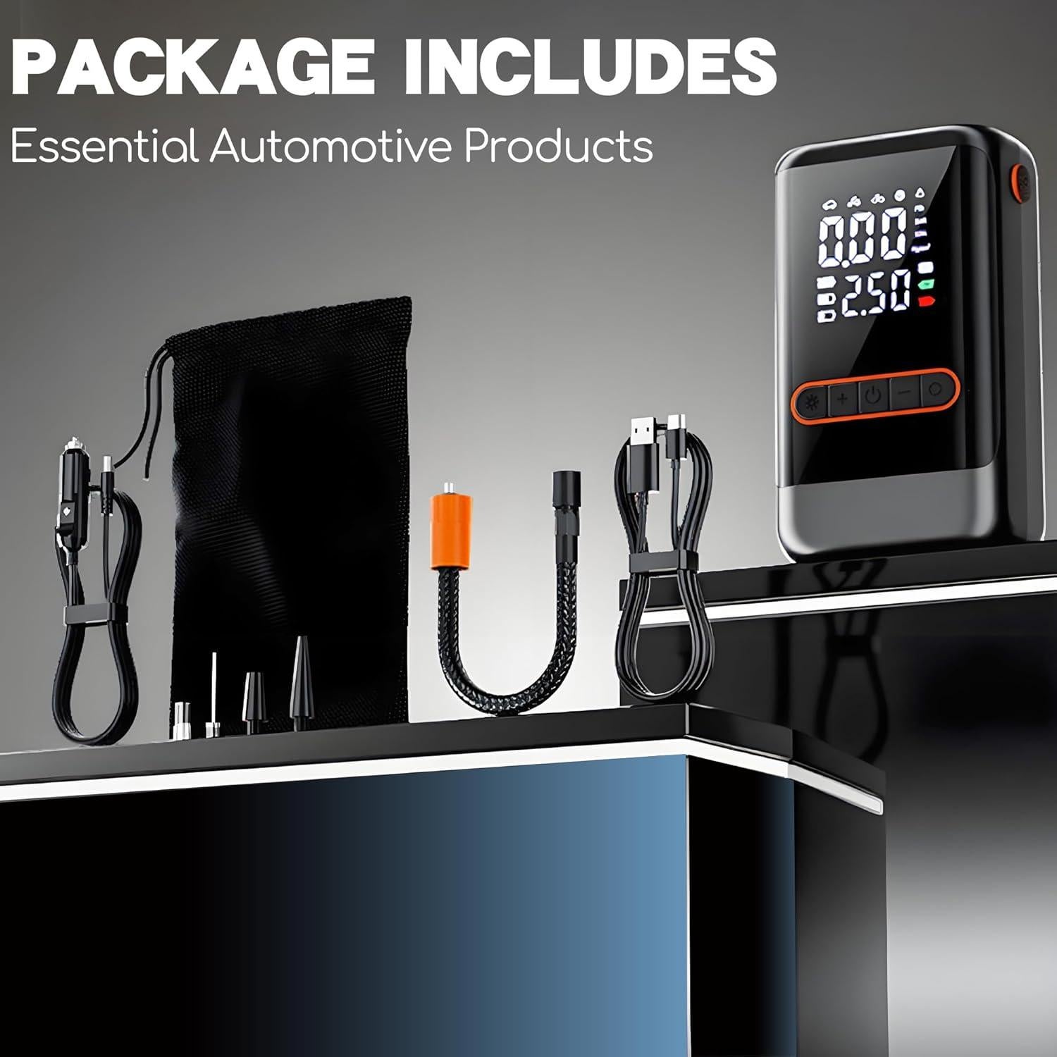 Compresor de Aire Inalámbrico iumulinrui YB-FCBF-02 150PSI