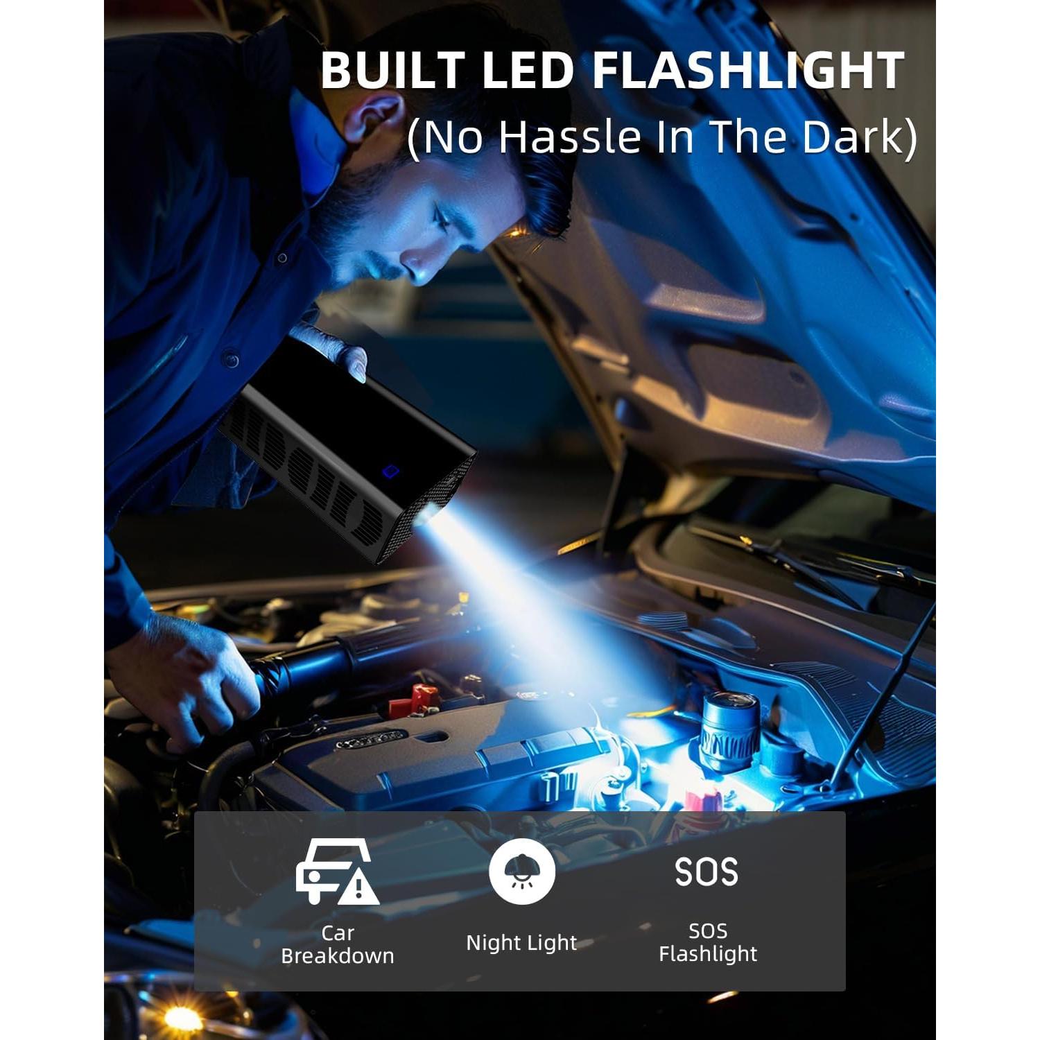 Compresor de Aire Portátil EE-ACE M10-B 150psi Inalámbrico