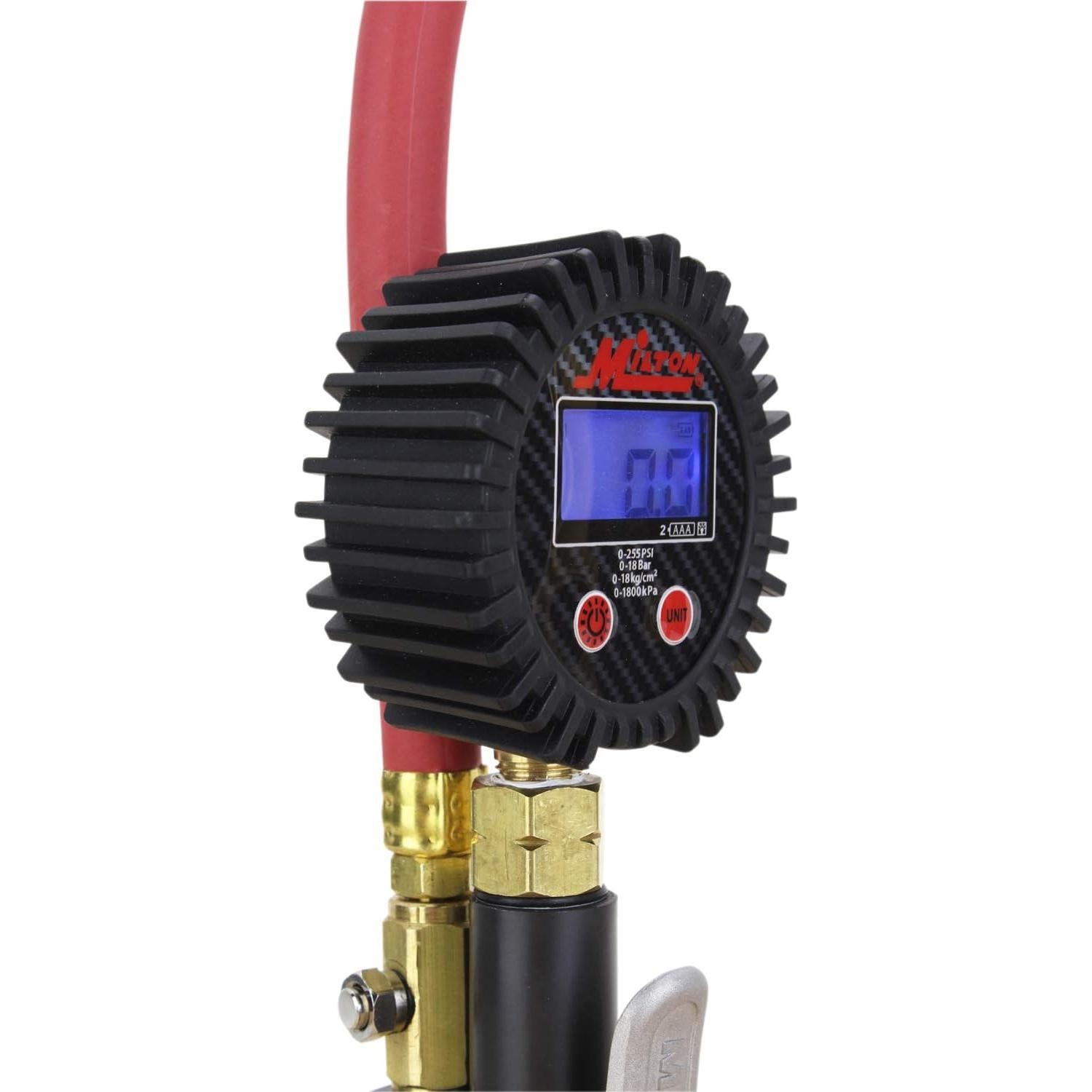 Inflador Digital de Neumáticos Milton S-531 255 PSI Compacto