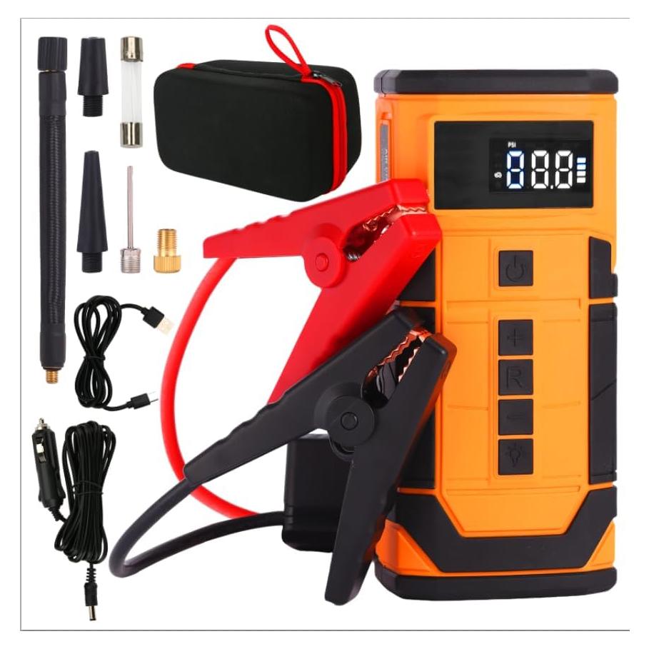 Arrancador de Coche Yttcraft 3000A con Compresor 150PSI