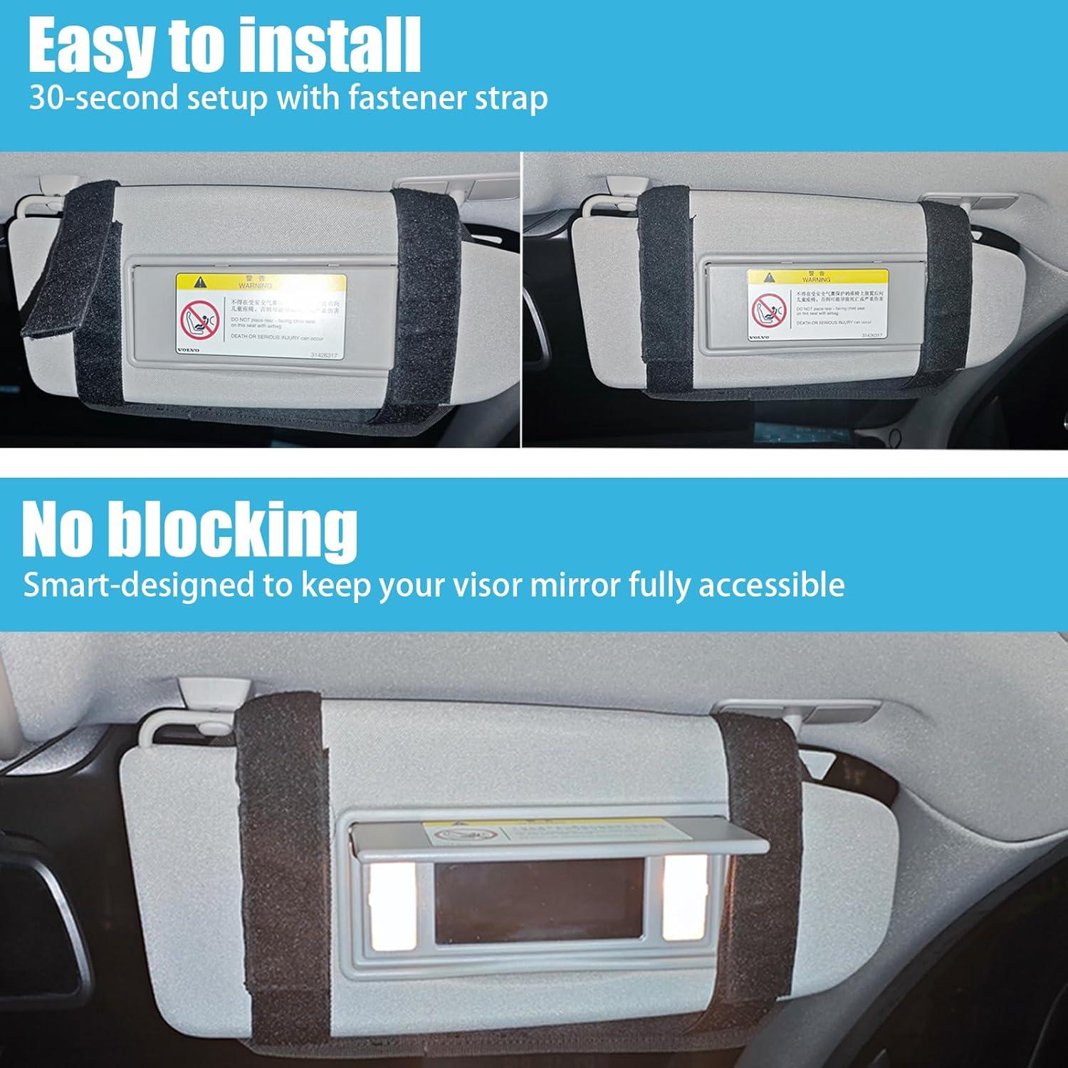 Organizador de Visera Solar Táctico ZODUXI para Autos y Camiones