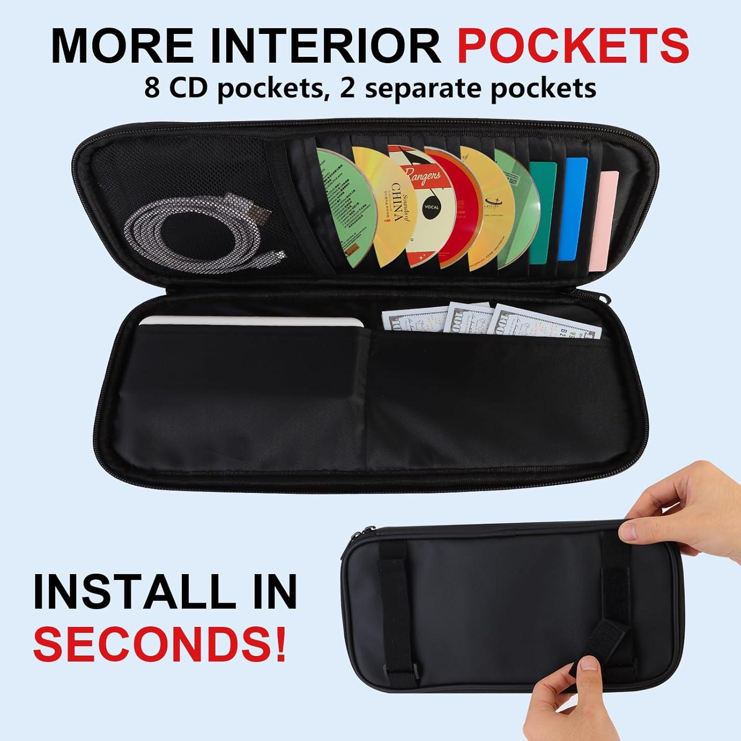 Organizador de Visera para Auto BGMTIMAI BGM-ZYBag01 21 Bolsillos