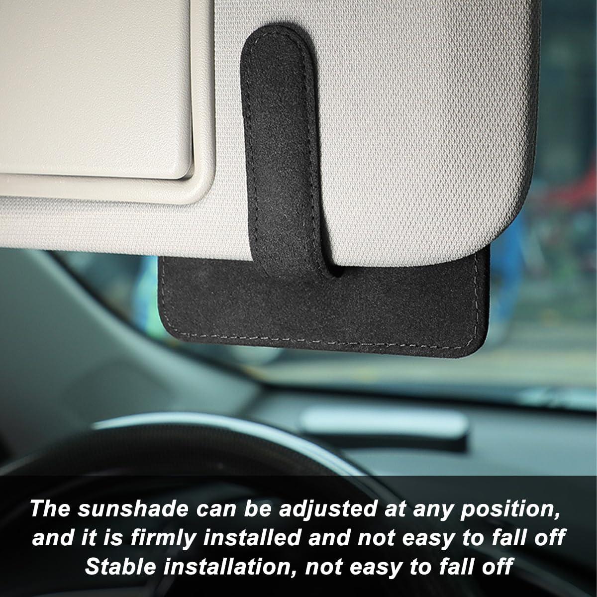 Organizador de Visera de Coche Mandark Verde, Almacenamiento Multifuncional