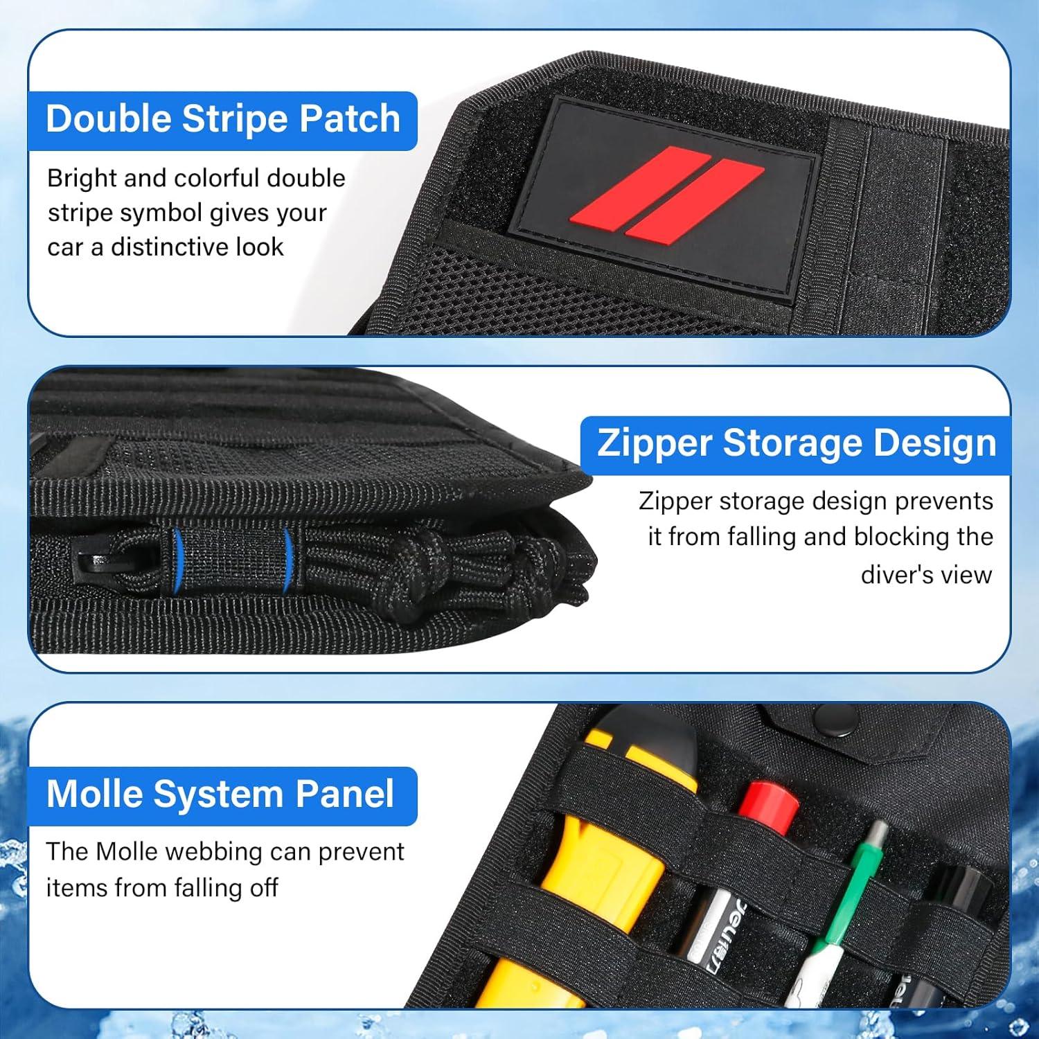 Organizador de Visera Solar REMOCH para Dodge Charger y SUVs