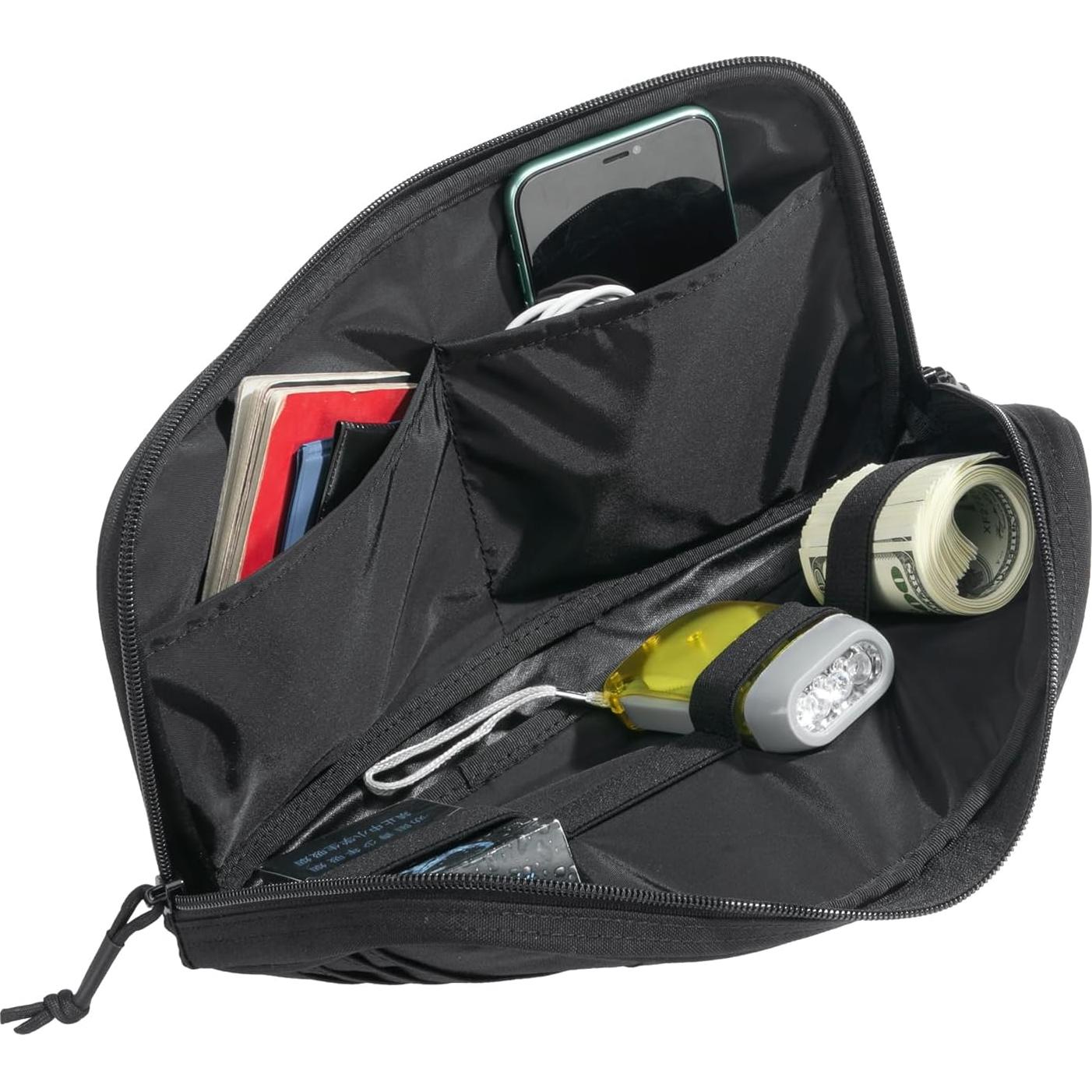 Organizador de Visera de Sol EXCELENTE ELITE SPANKER Negro