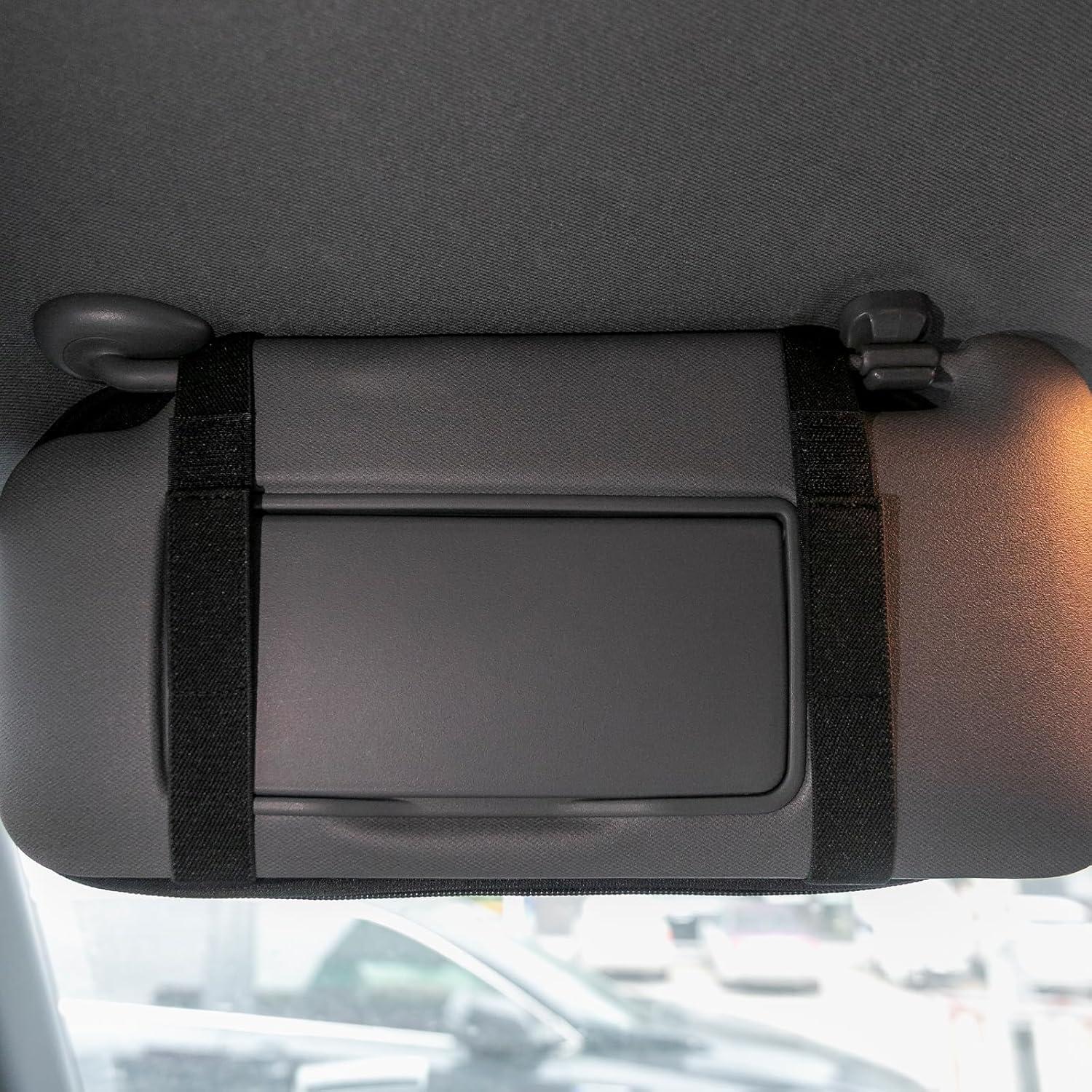 Organizador de Visera de Sol EXCELENTE ELITE SPANKER Negro