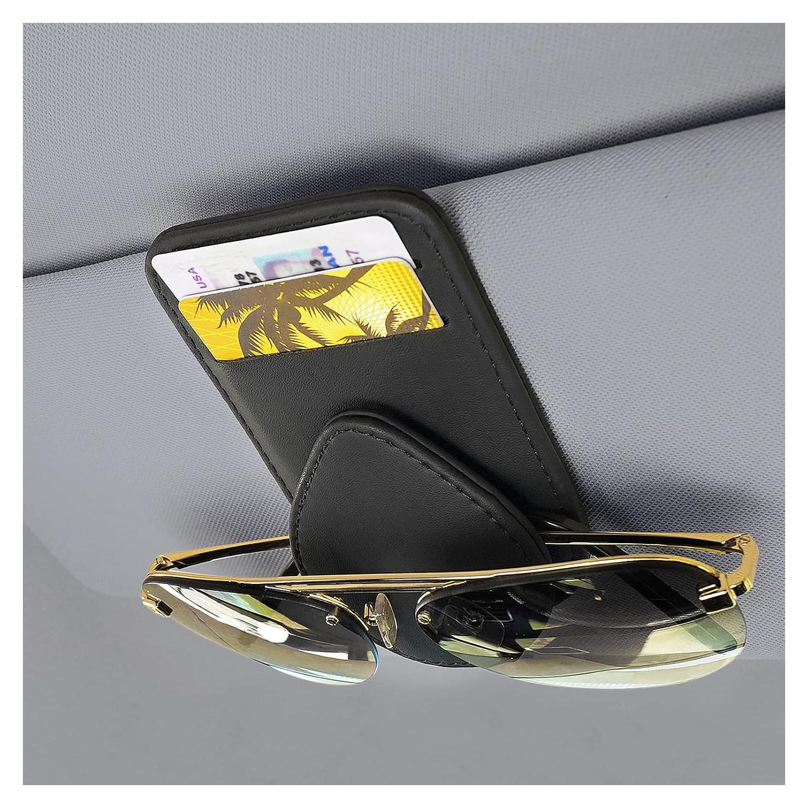 Soporte para Gafas y Tarjetero Magnético Herrontown Negro