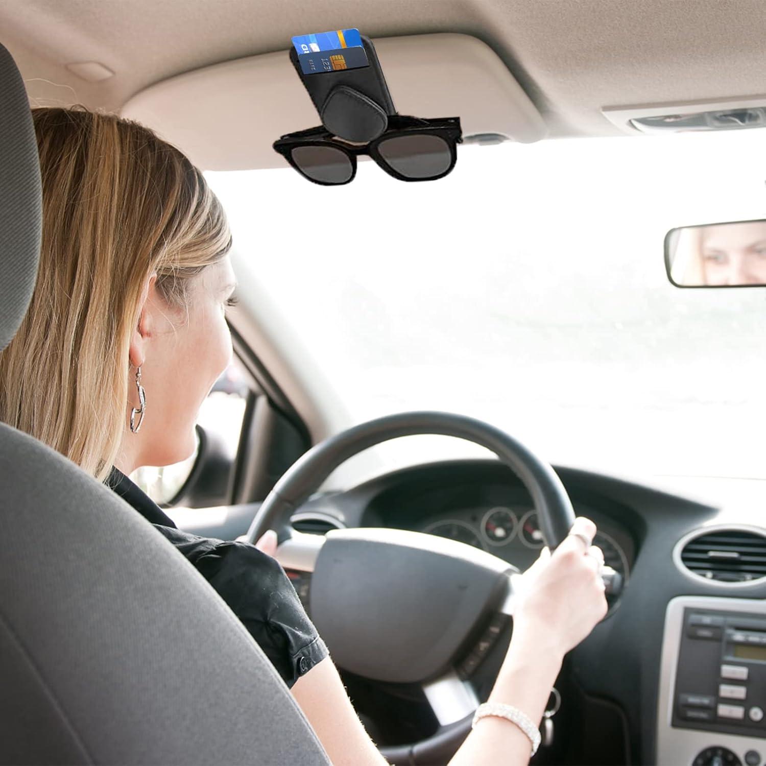 Soporte para Gafas y Tarjetero Magnético Herrontown Negro