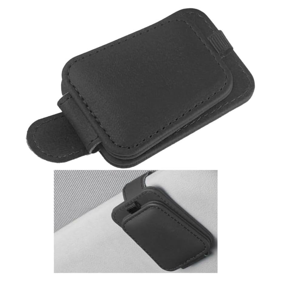 Soporte de Gafas de Sol para Coche Couslcd Negro 10x5 cm