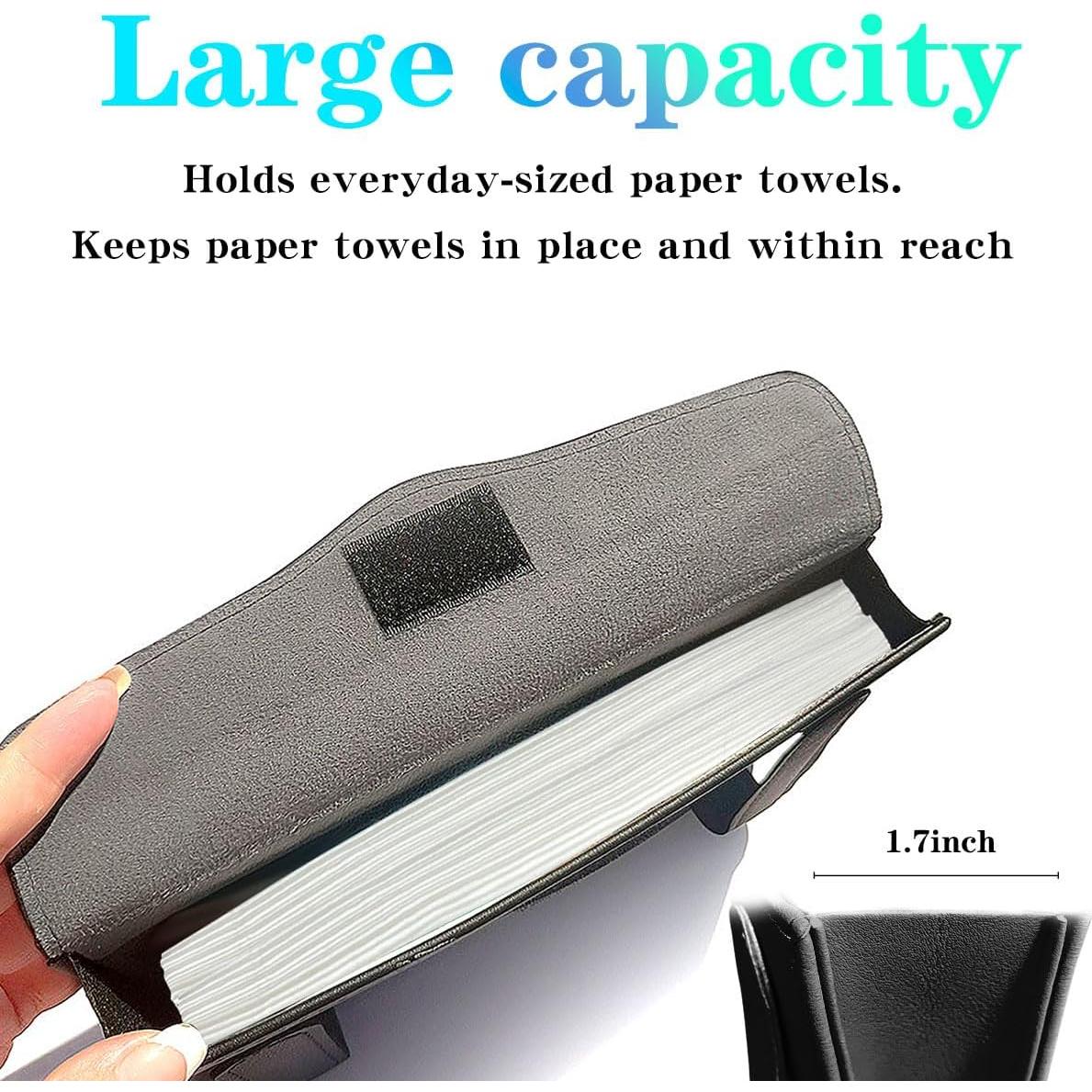 Soporte de Tejido para Visera de Coche Murimt Negro Brillante