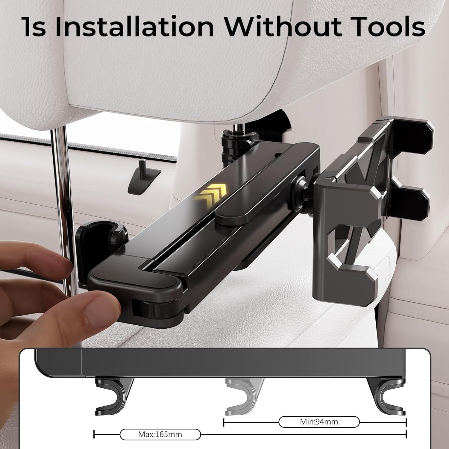 Soporte de Tablet para Reposacabezas Peastrex PX-C10 4.7-14.6"