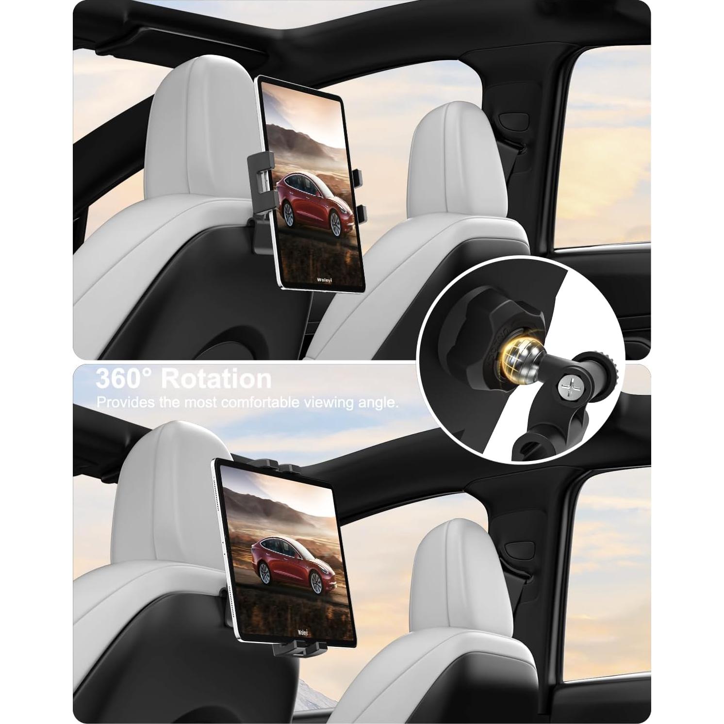 Soporte para Tablet Tesla Model Y/S/X - Ajustable 4.7-13"