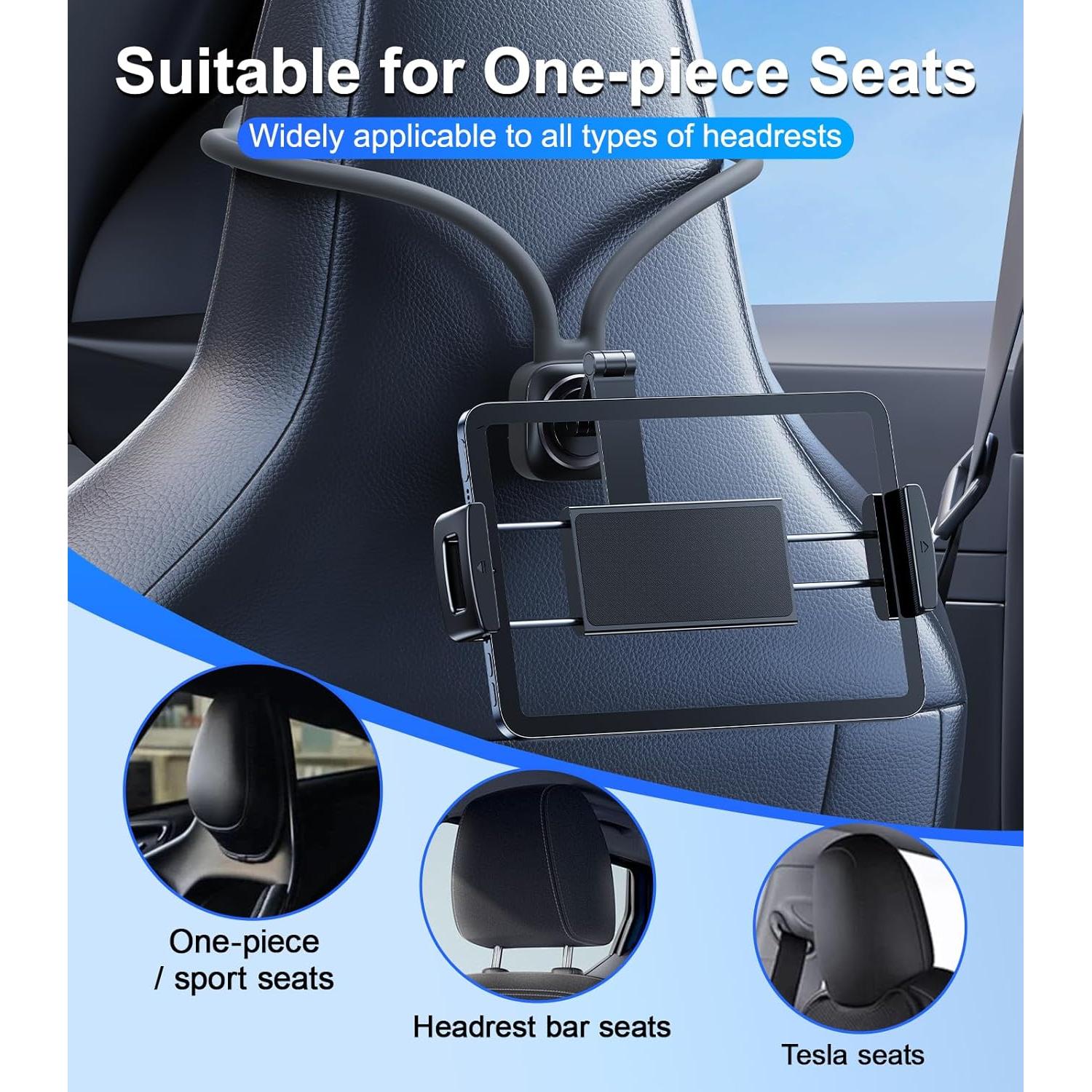 Soporte para iPad DICMKY para Reposacabezas de Coche 360°