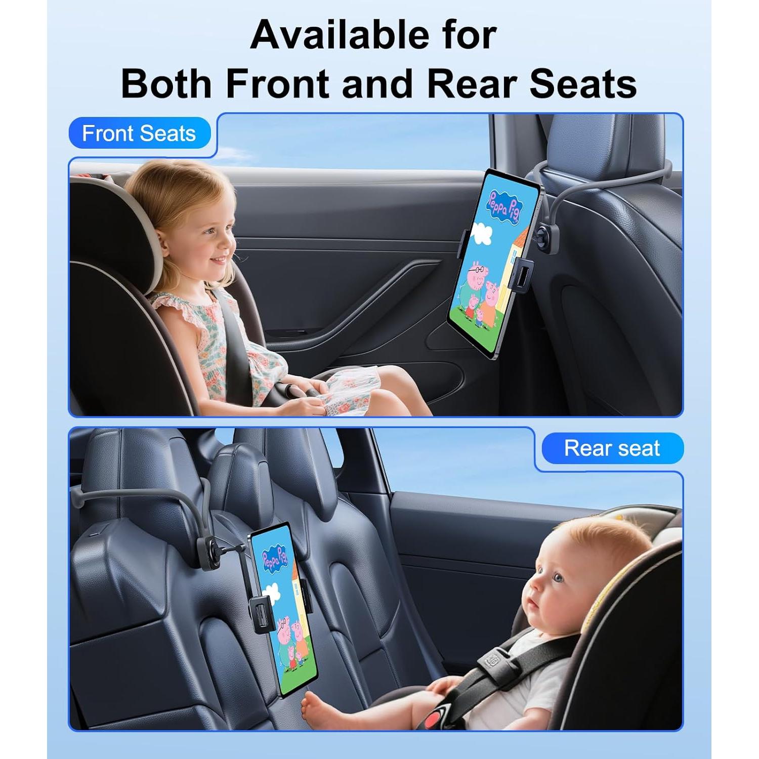 Soporte para iPad DICMKY para Reposacabezas de Coche 360°