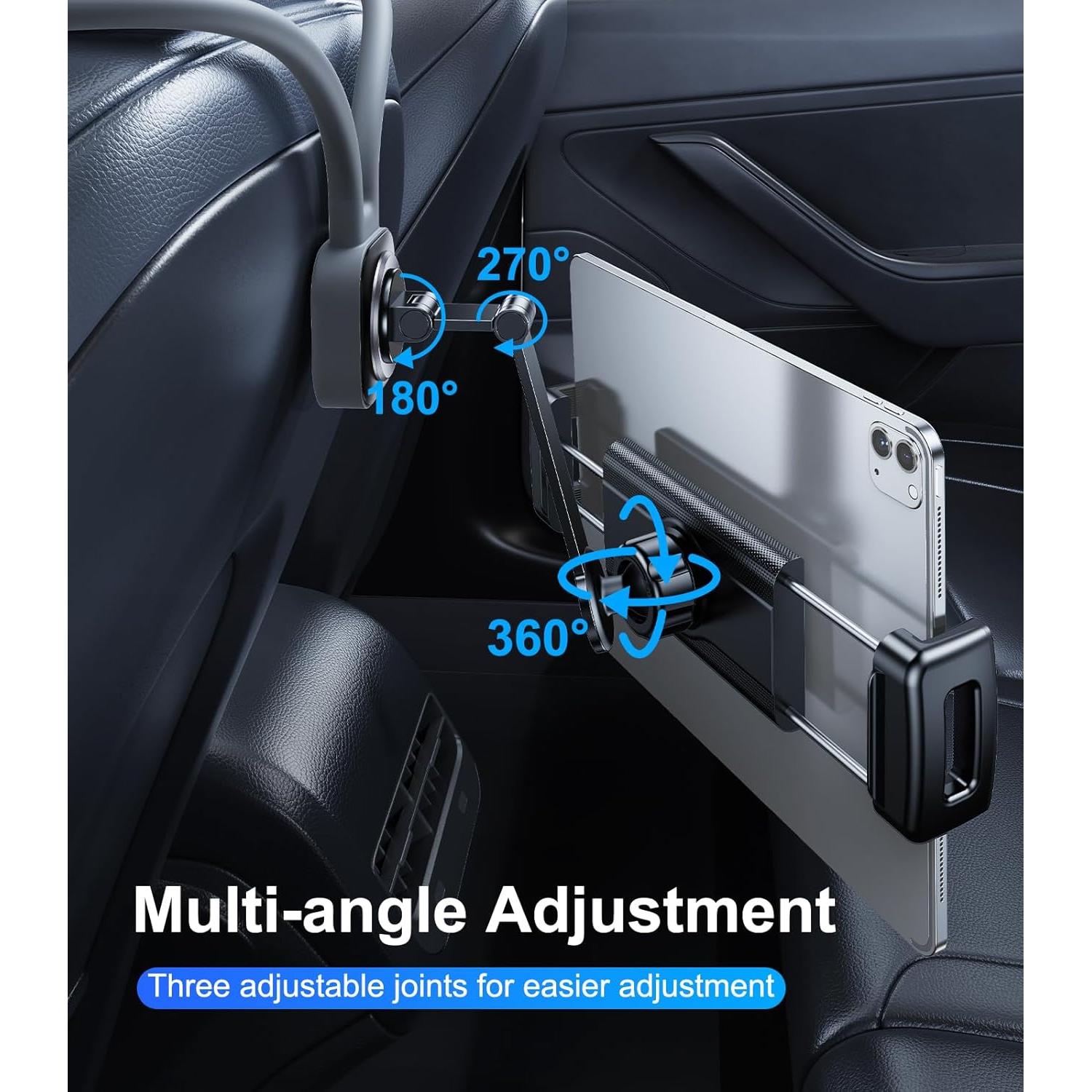 Soporte para iPad DICMKY para Reposacabezas de Coche 360°