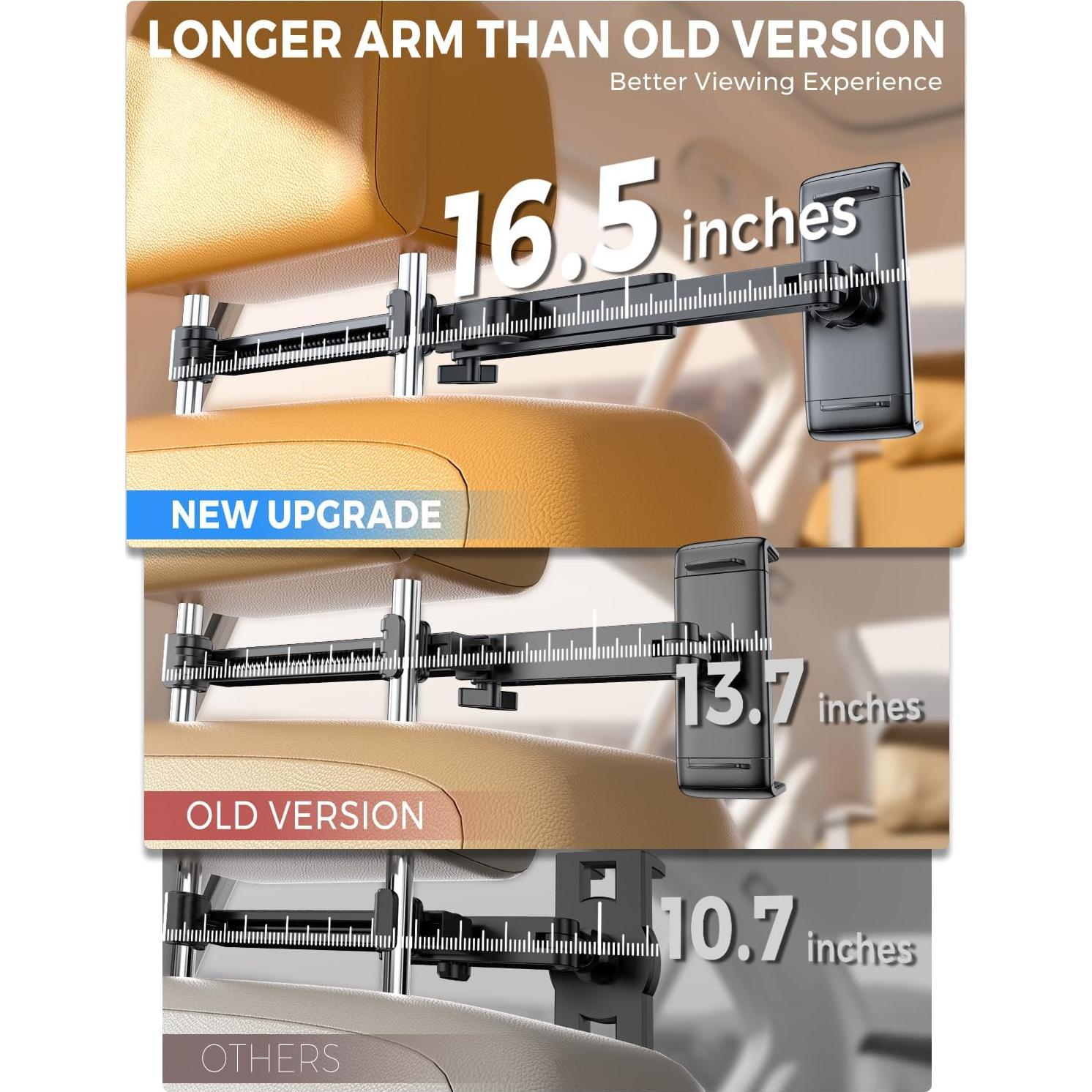 Soporte para Tablet eSamcore para Coche - Ajustable y Estable