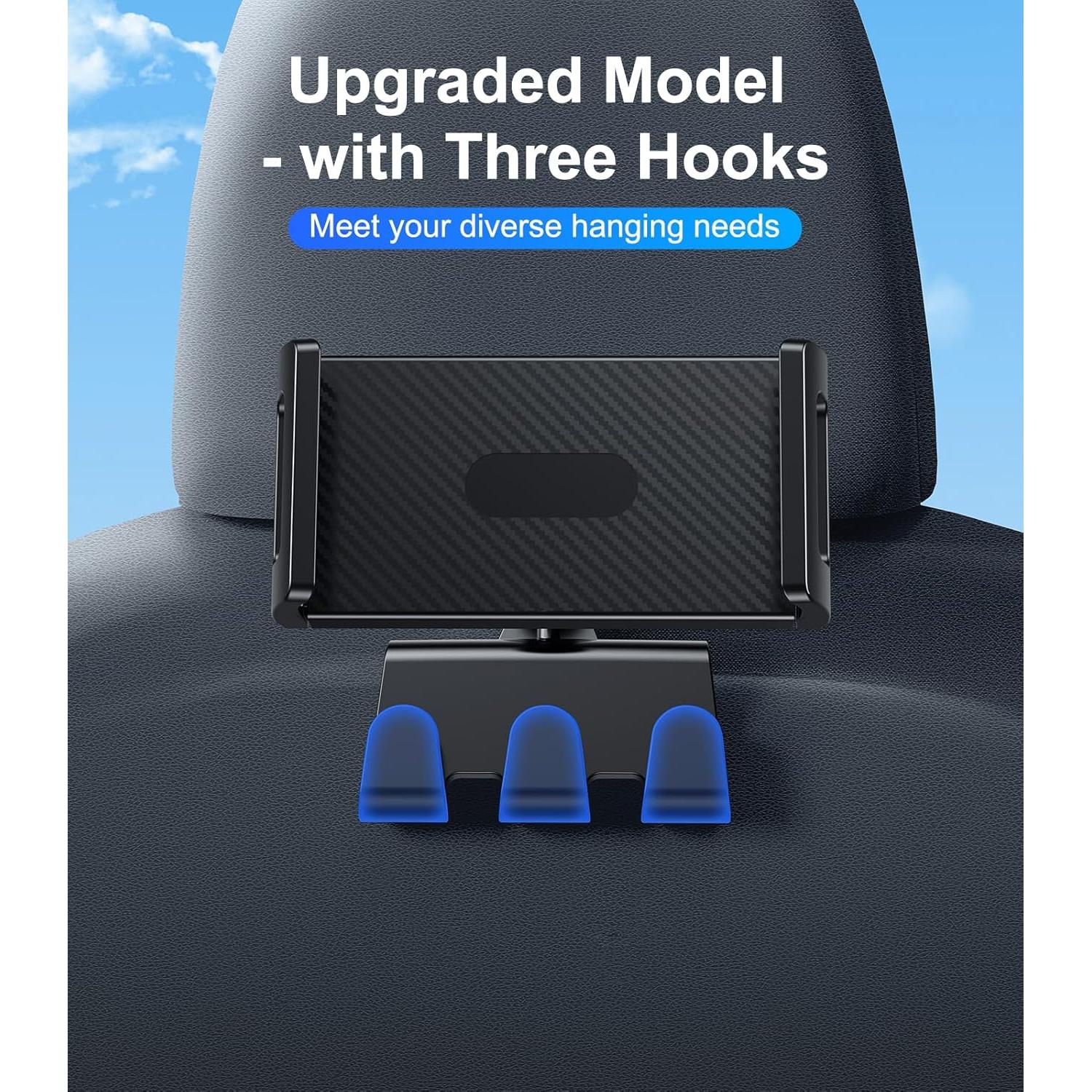 Soporte de Tableta DICMKY para Tesla Modelo 3 y Y, Negro