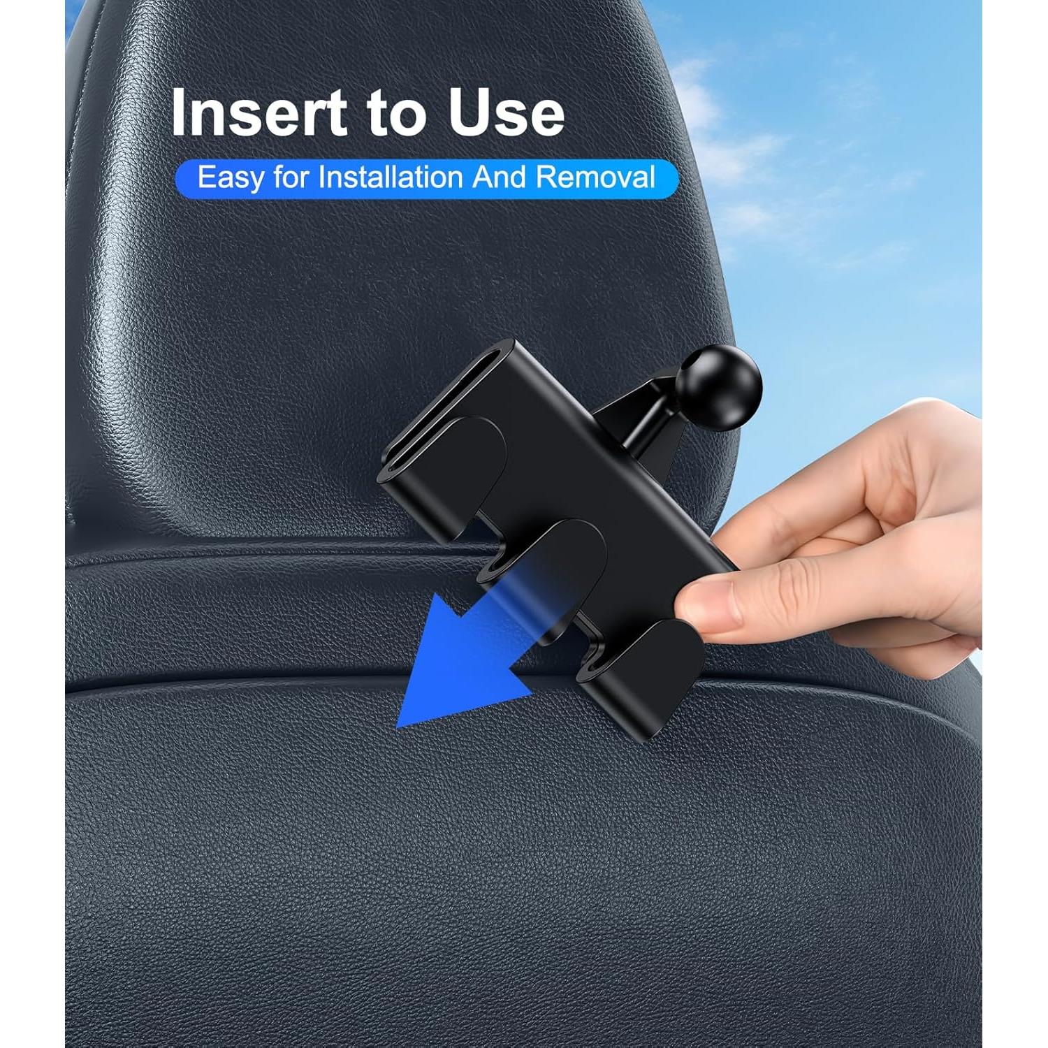 Soporte de Tableta DICMKY para Tesla Modelo 3 y Y, Negro