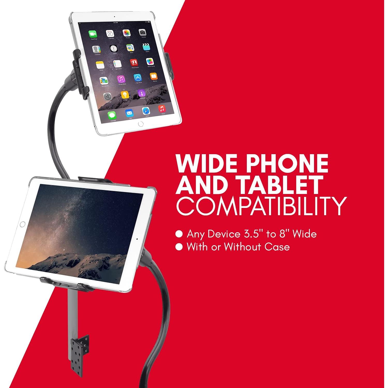 Soporte de Montaje para Tableta Macally CARFLOORMOUNT - Ajustable y Rotativo