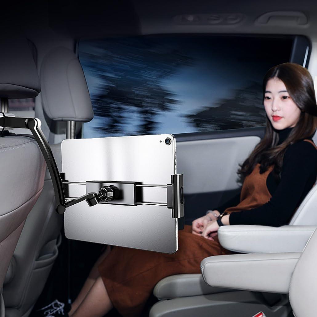 Soporte de Tableta para Reposacabezas de Coche YiKaiXing - Ajustable 4.7-12.9"