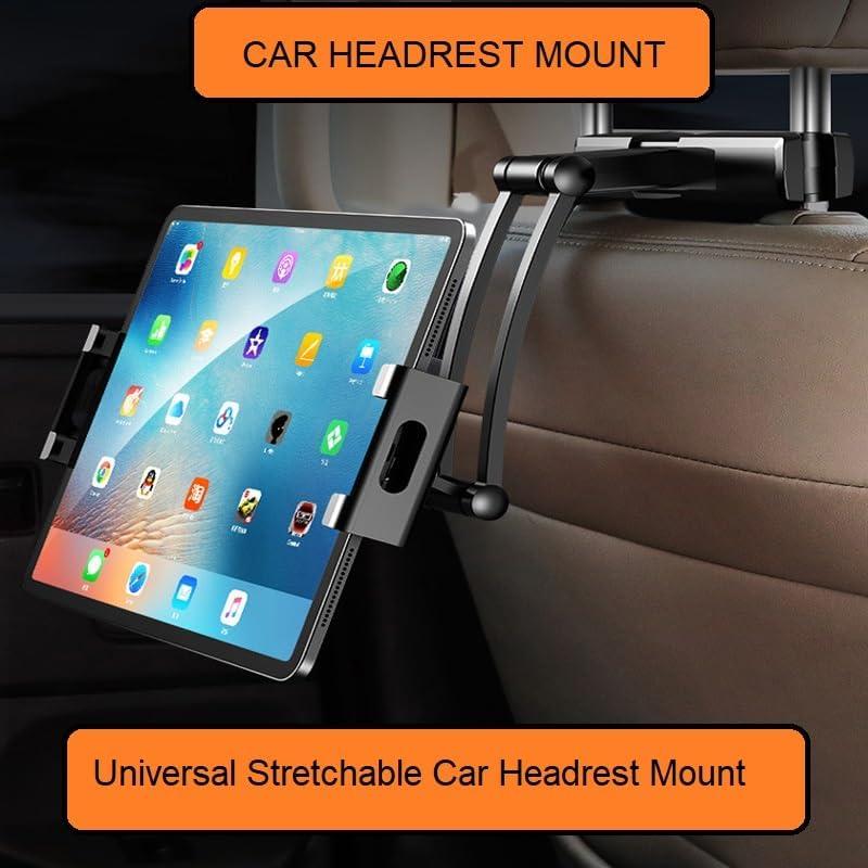 Soporte de Tableta para Reposacabezas de Coche YiKaiXing - Ajustable 4.7-12.9"