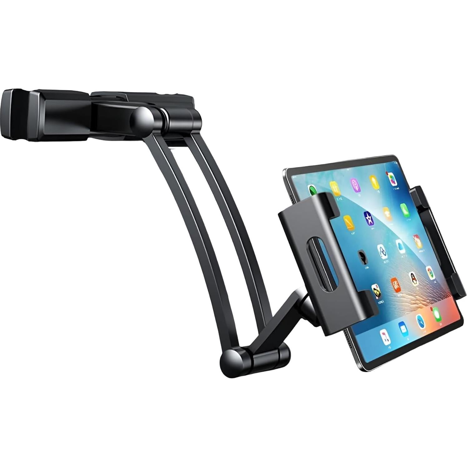 Soporte de Tableta para Reposacabezas de Coche YiKaiXing - Ajustable 4.7-12.9"