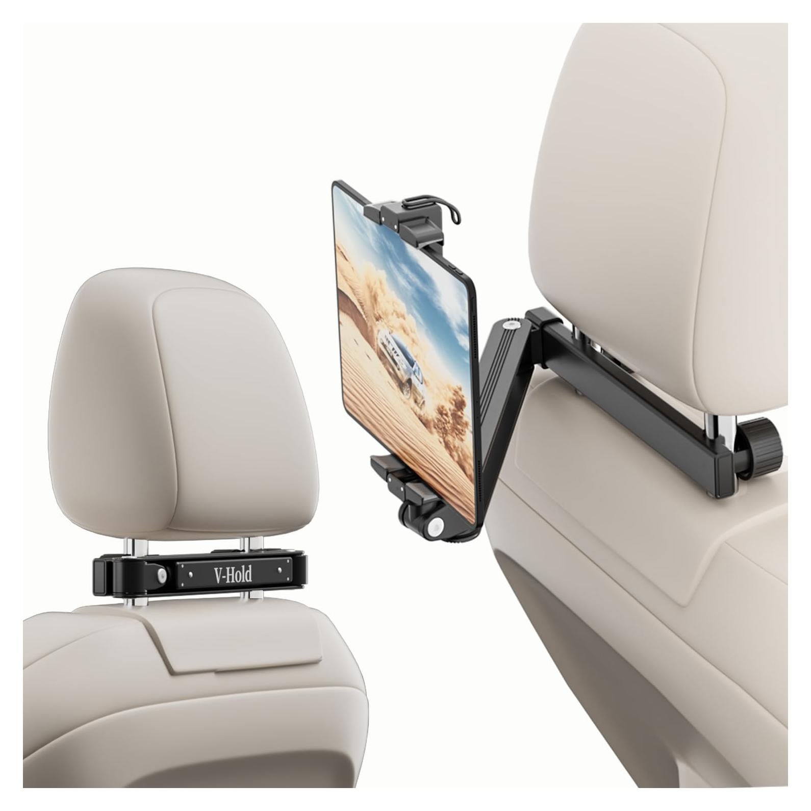 Soporte Plegable para Tablet V-Hold Ajustable 4.7-11" Auto