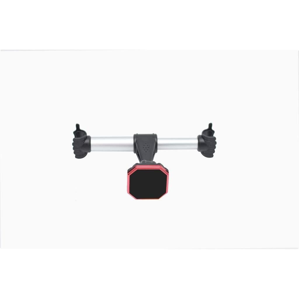 Soporte de Reposacabezas para Automóvil JAGTRADE Ajustable Plateado