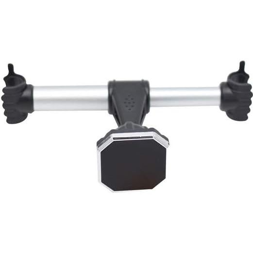 Soporte de Reposacabezas para Automóvil JAGTRADE Ajustable Plateado