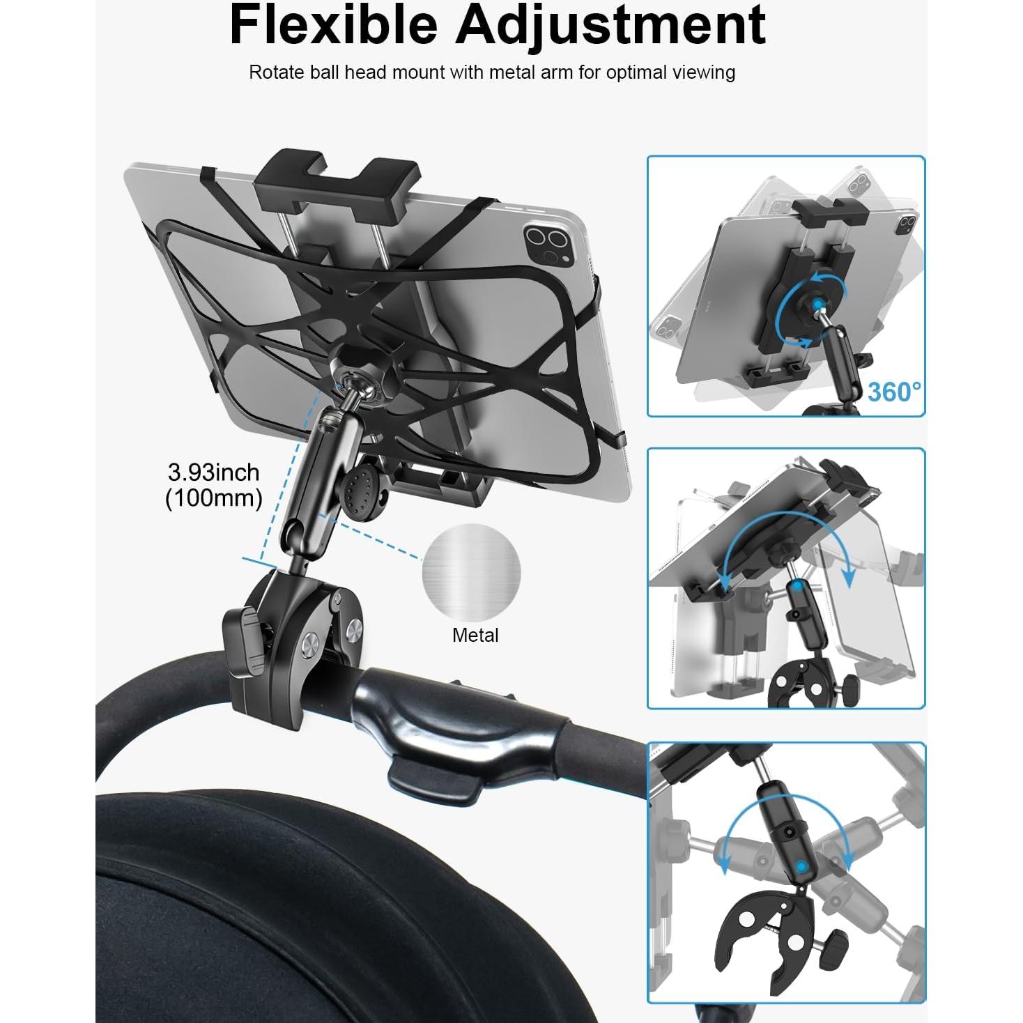 Soporte de Tablet Universal Woleyi para Manillar 21.3x8x14cm