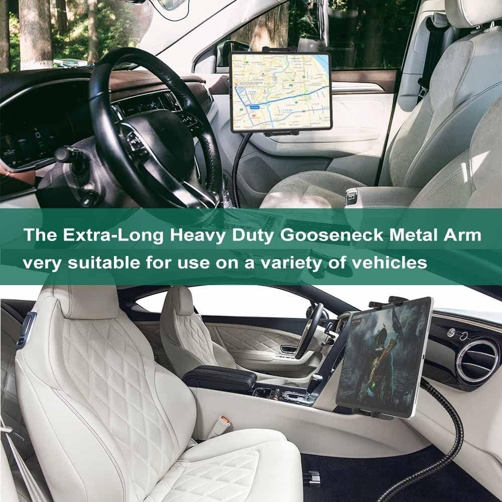 Soporte de Tablet para Rail de Asiento de Coche Cuxwill 50 cm