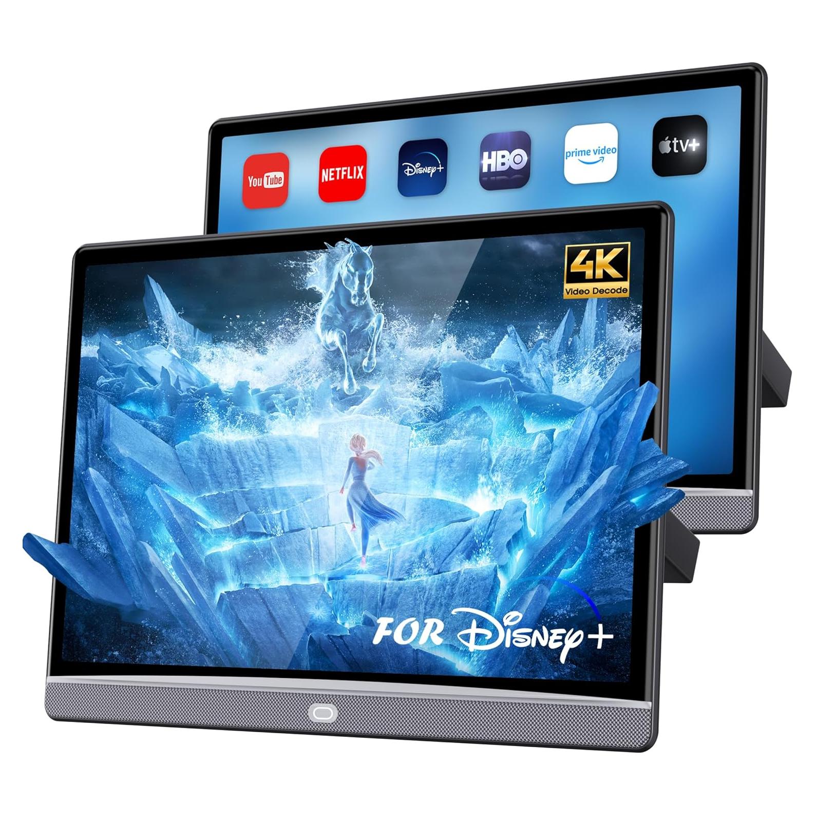 Monitor de TV para Automóvil WONNIE 13.3" 4G+64G Android 4K