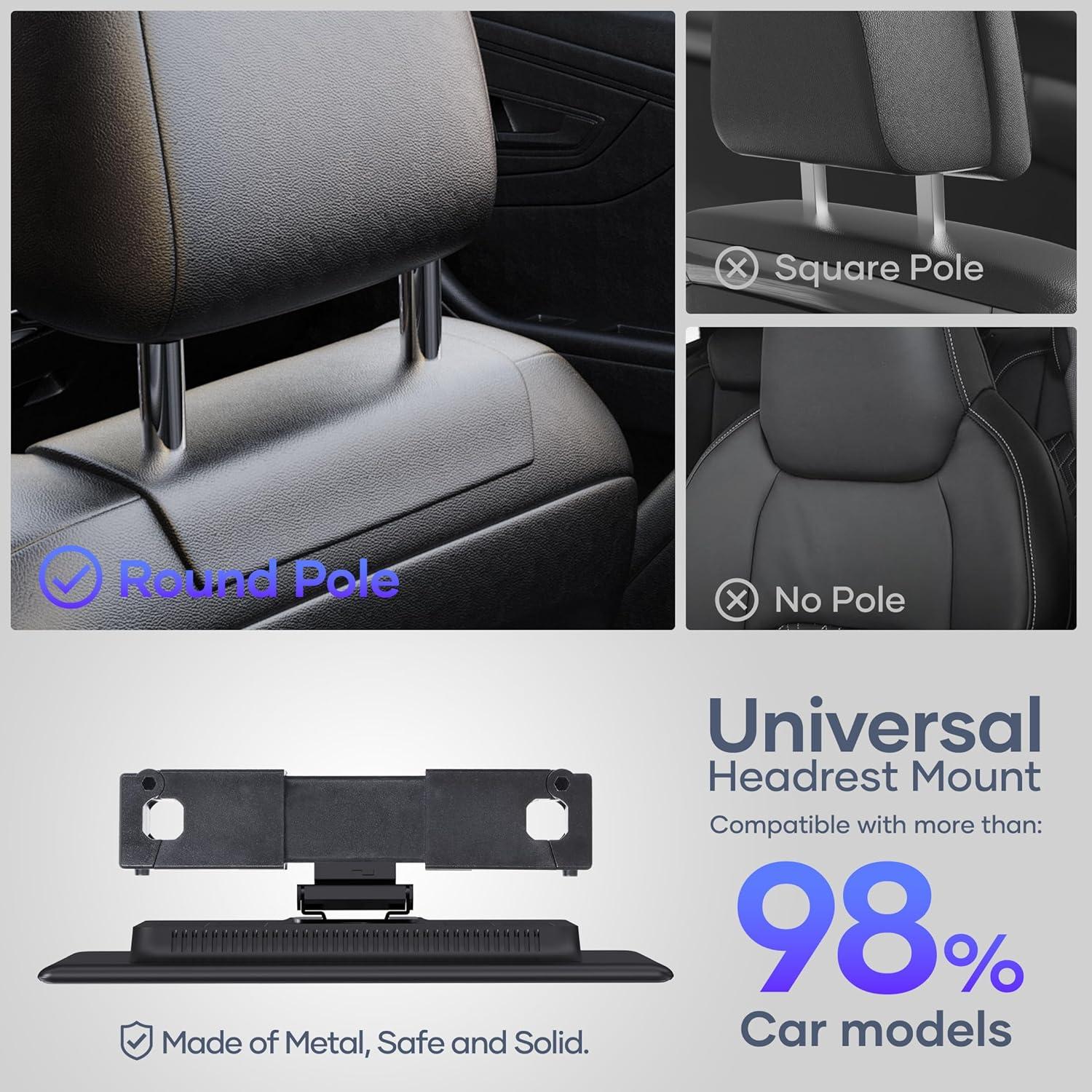 Monitor de TV para Automóvil WONNIE 13.3" 4G+64G Android 4K