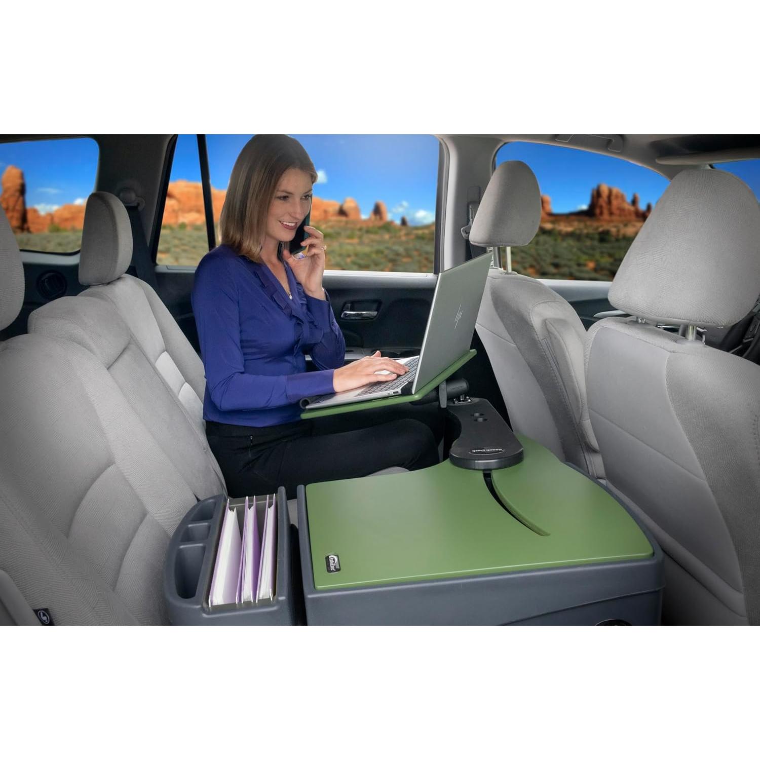 Escritorio Vehicular AutoExec AE-RDBS-PS-TAB-AG Verde Militar