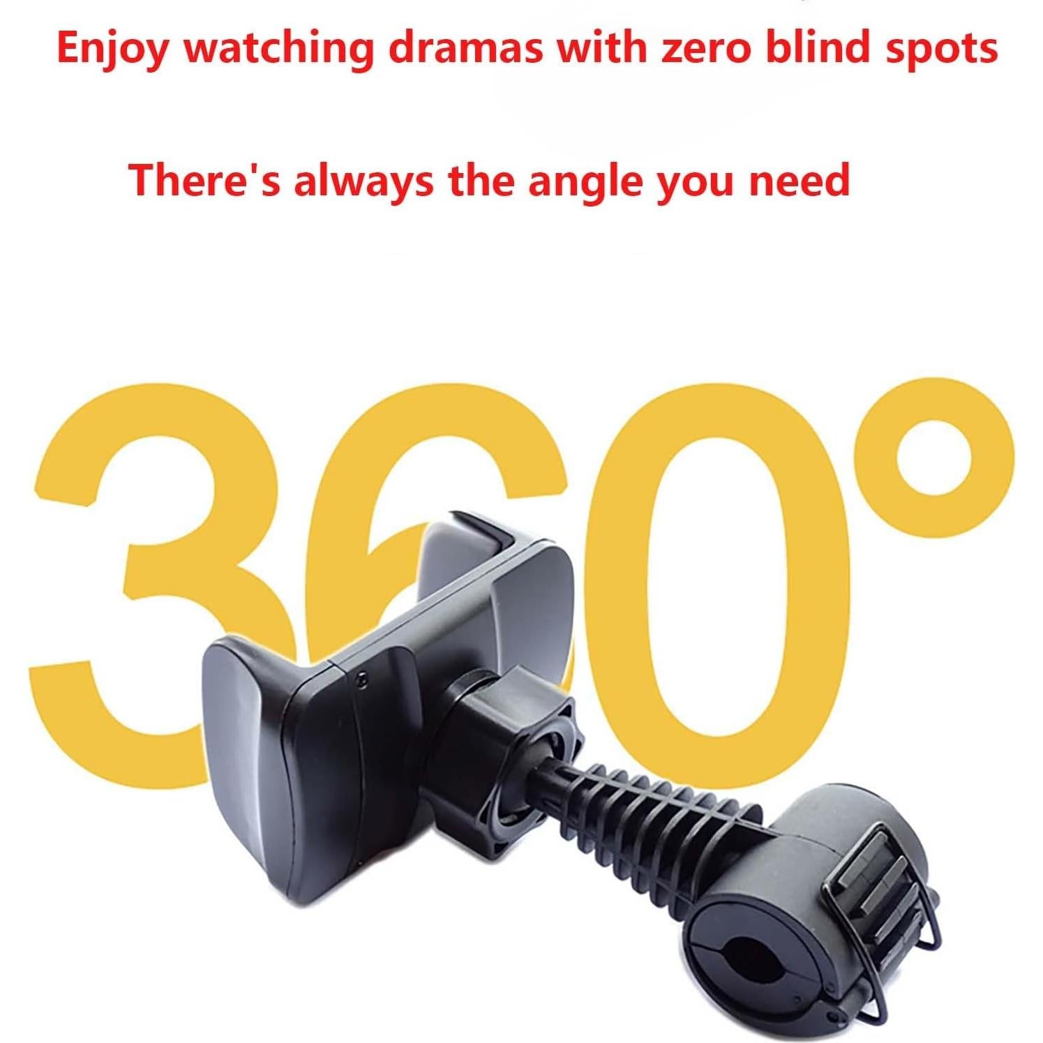 Soporte para Teléfono en Asiento Trasero Coche fitGevity Ajustable