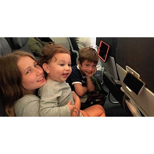 Soporte de Teléfono Celular SkyClip para Avión - Negro 2 Pzs