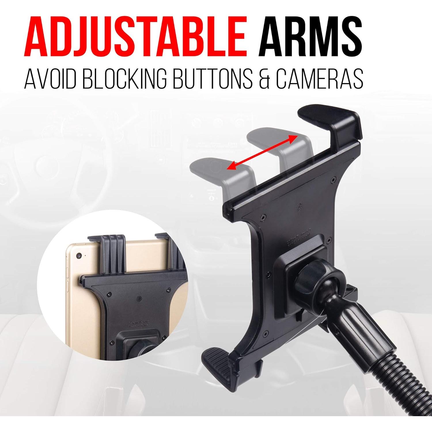 Soporte para Tableta Tackform 45.72 cm Ajustable para Vehículo