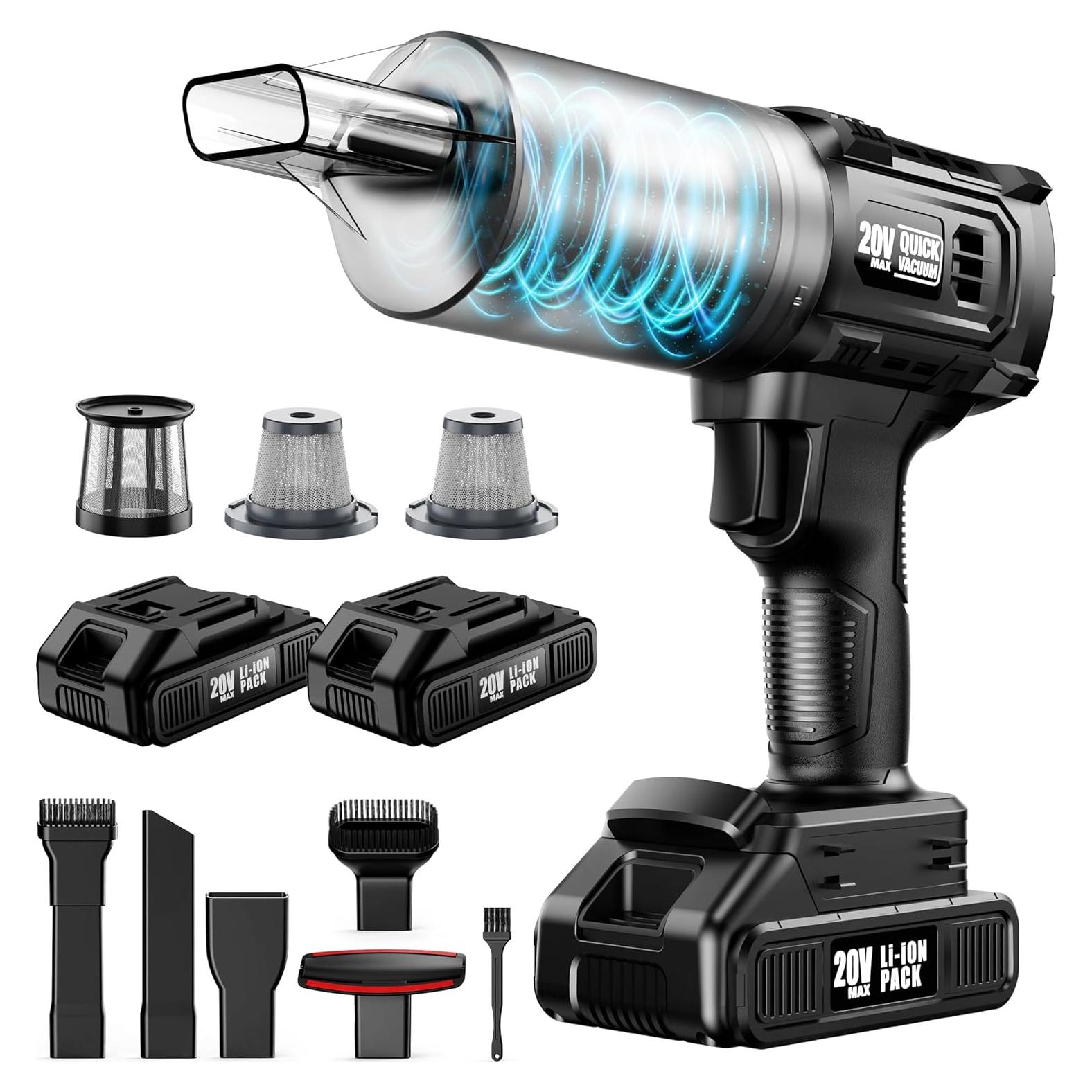 Aspiradora de Mano Inalámbrica ONAVOT SV18 35000Pa HEPA 0.8kg