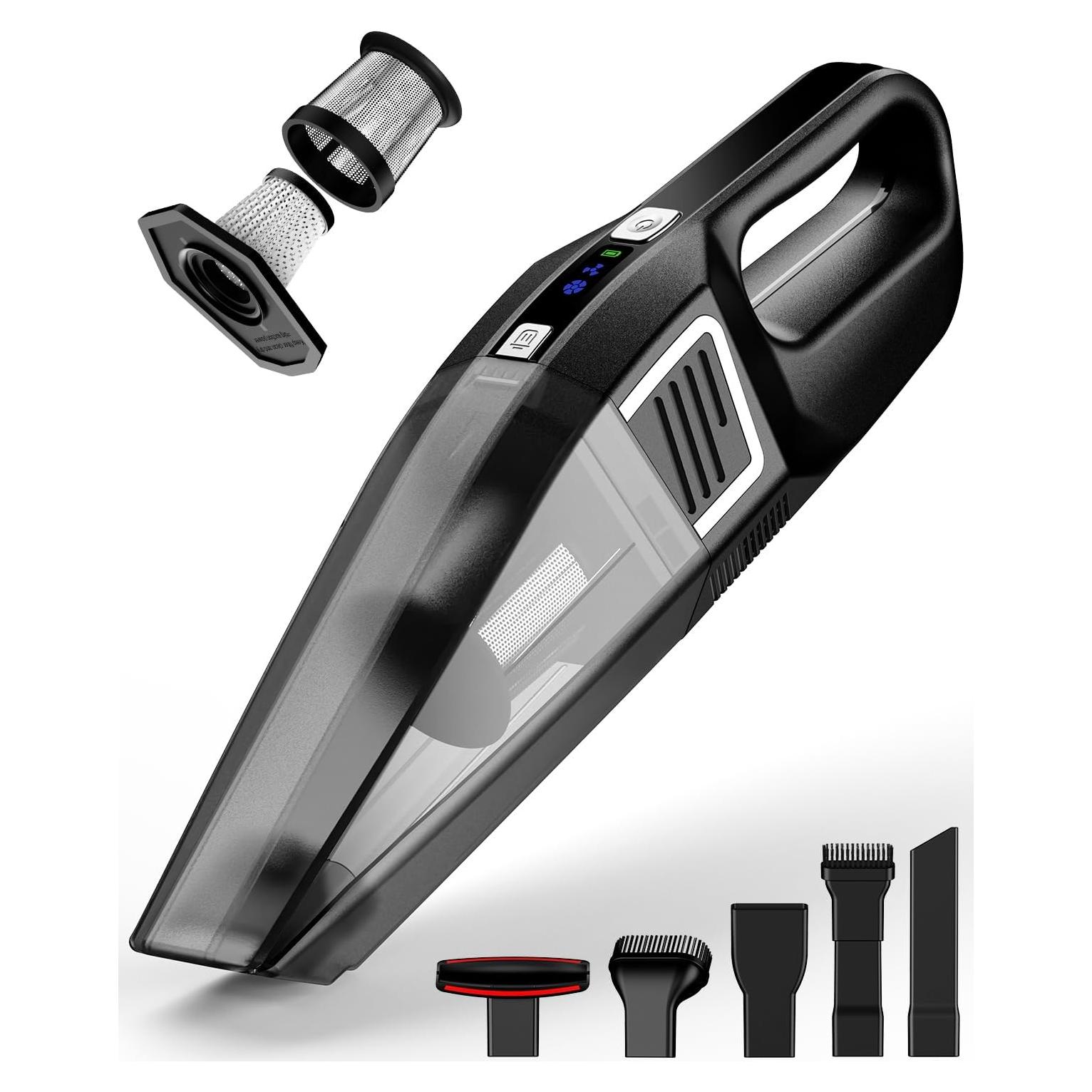 Aspiradora de Mano Inalámbrica Evekas SV16 9000PA Carga Rápida