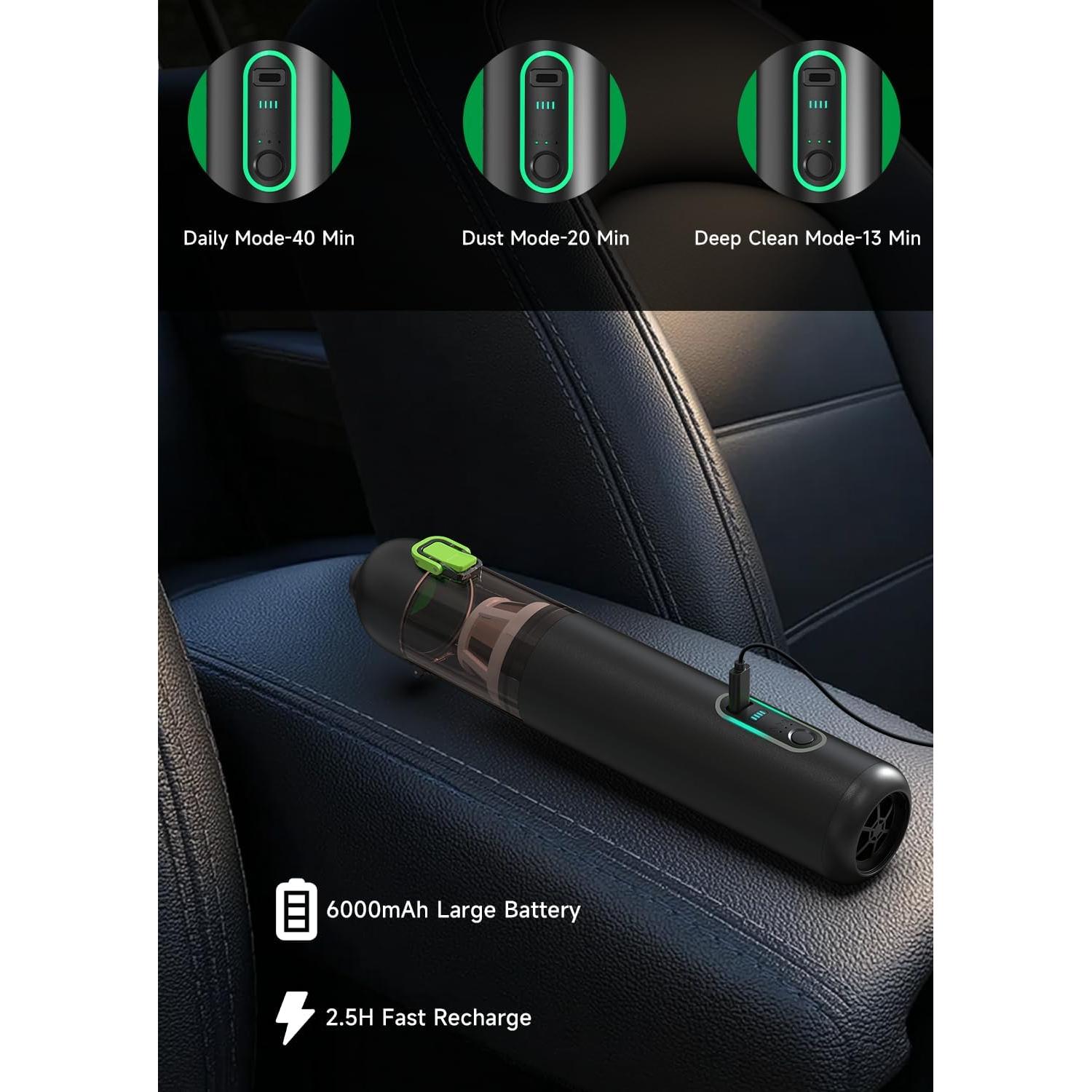 Aspiradora de Mano RapAir VC28 Inalámbrica 4 en 1 20000Pa