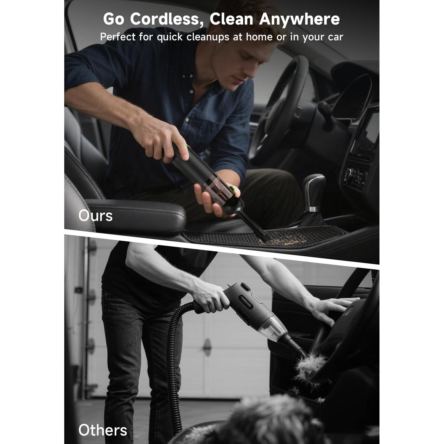 Aspiradora de Mano RapAir VC28 Inalámbrica 4 en 1 20000Pa