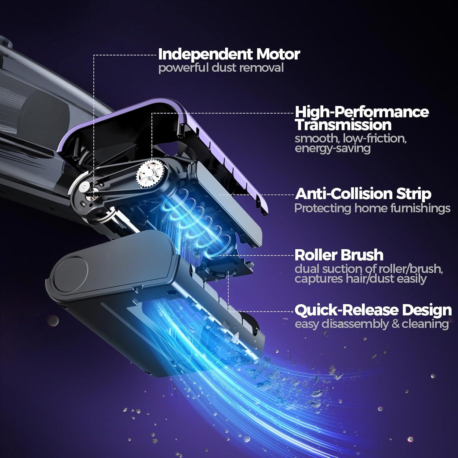 Aspiradora de Mano RELIDOL VC038S para Pelo de Mascotas 720ml