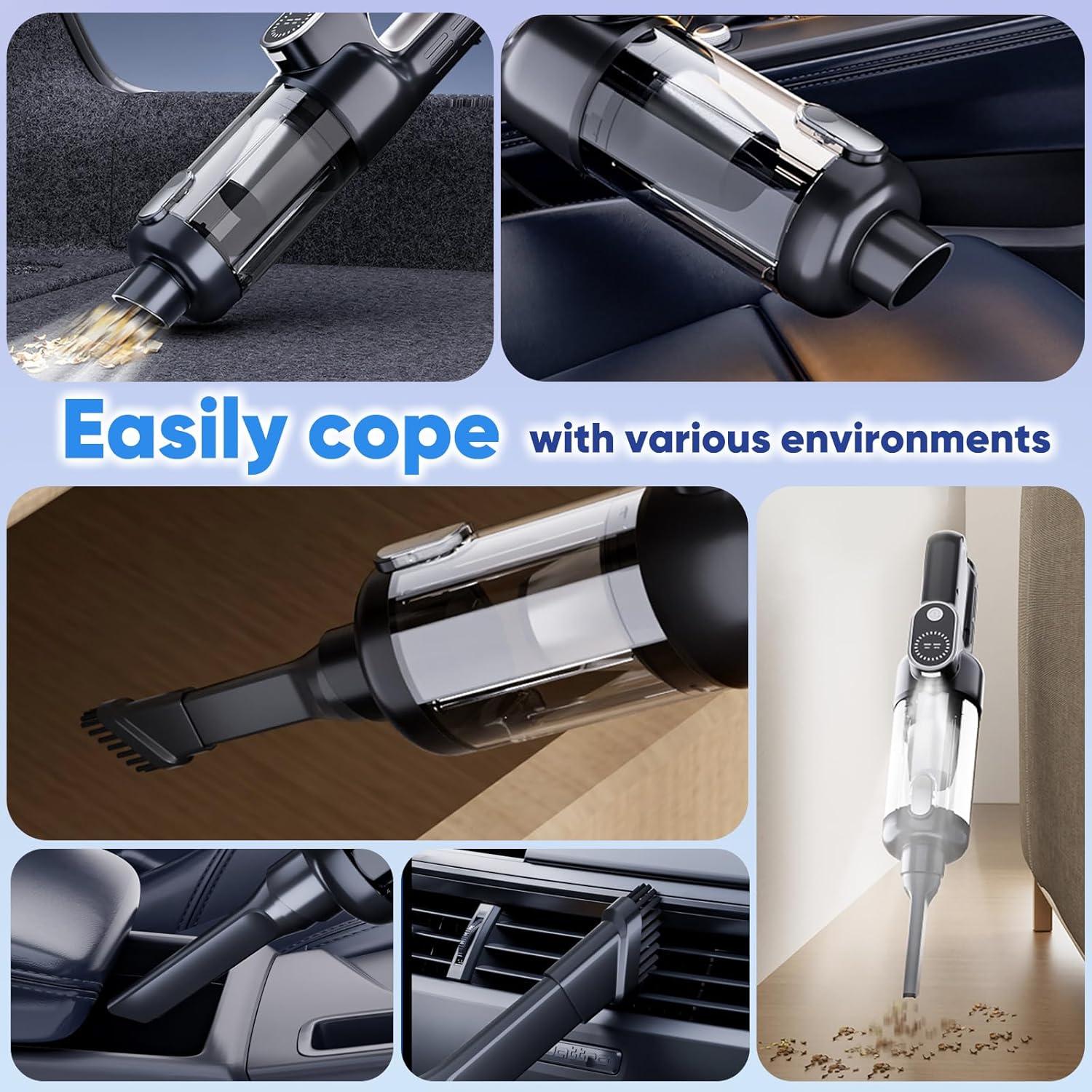 Aspiradora de Coche Inalámbrica Chufa CUAQP011004 130W 18000Pa