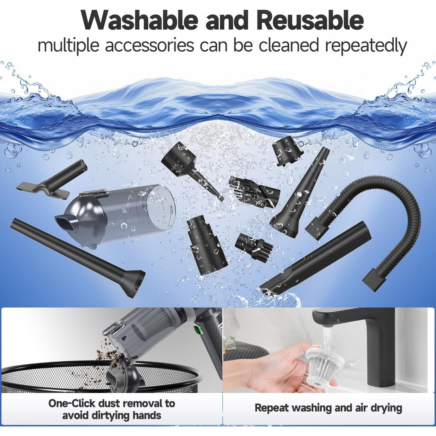 Aspiradora de Coche Portátil Ytnewin HL-127 Plus 24000PA