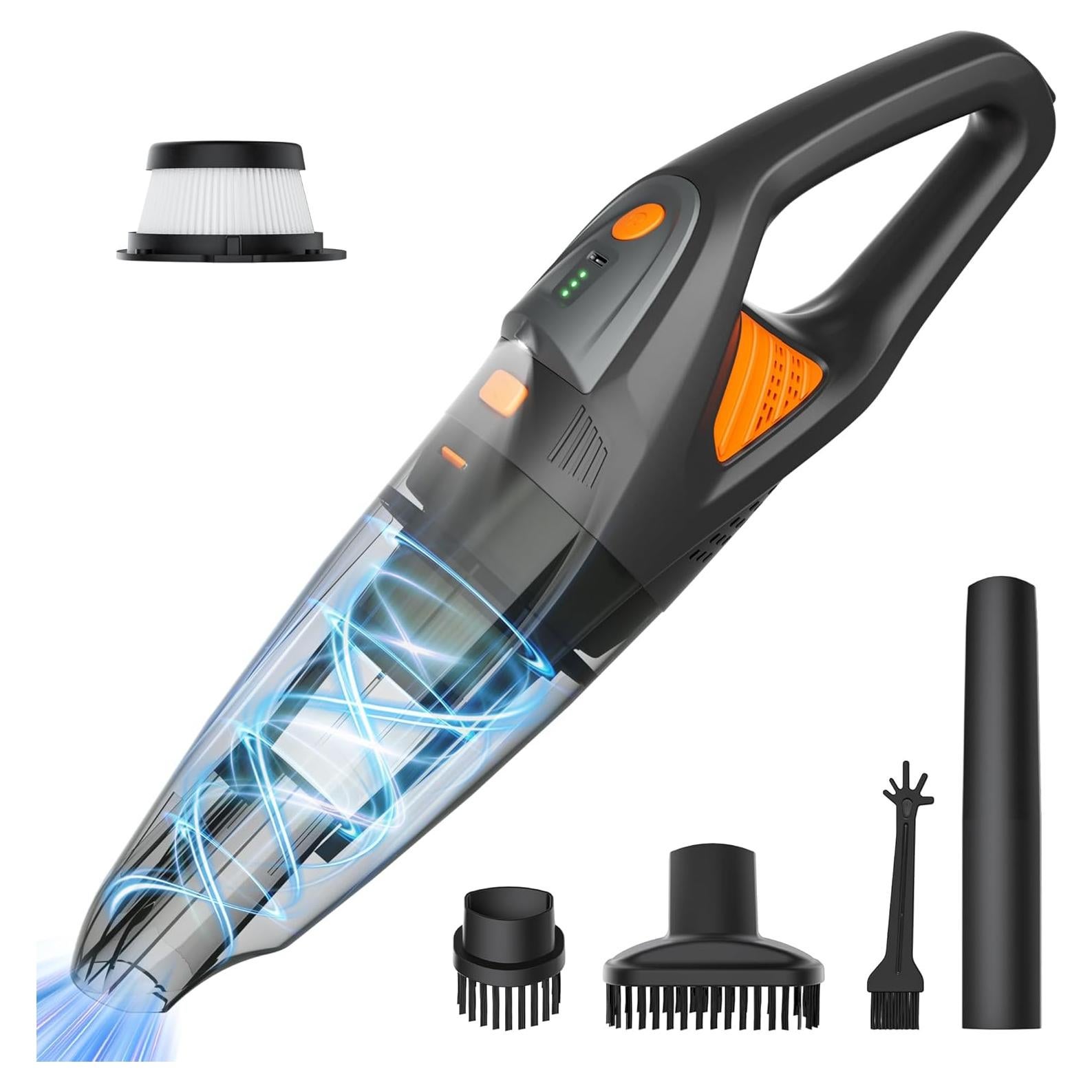 Aspiradora de Mano GHUSTAR GV09 Inalámbrica 25000PA 600ml