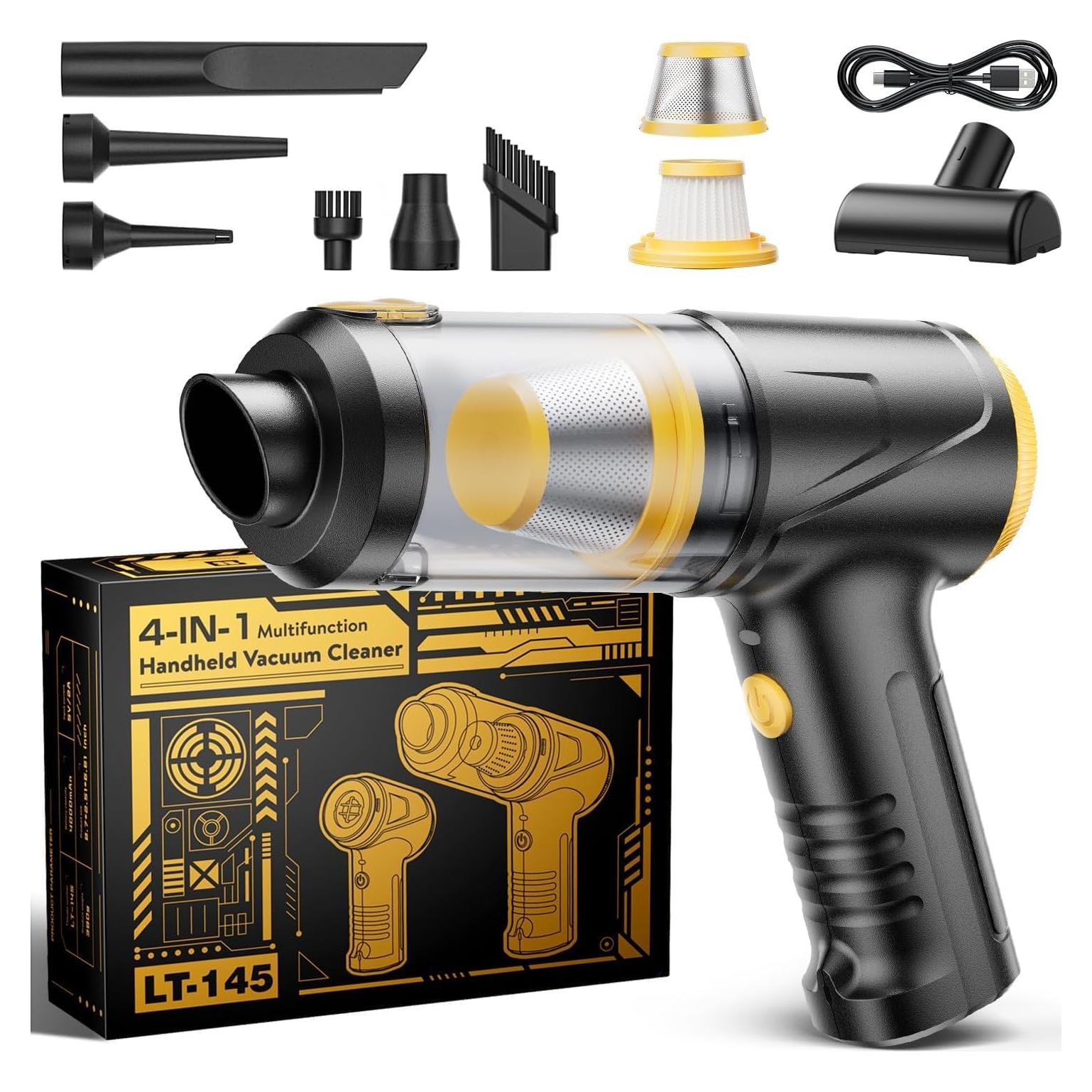 Aspiradora de Mano Inalámbrica Svoko LT-145 21000Pa 4-en-1