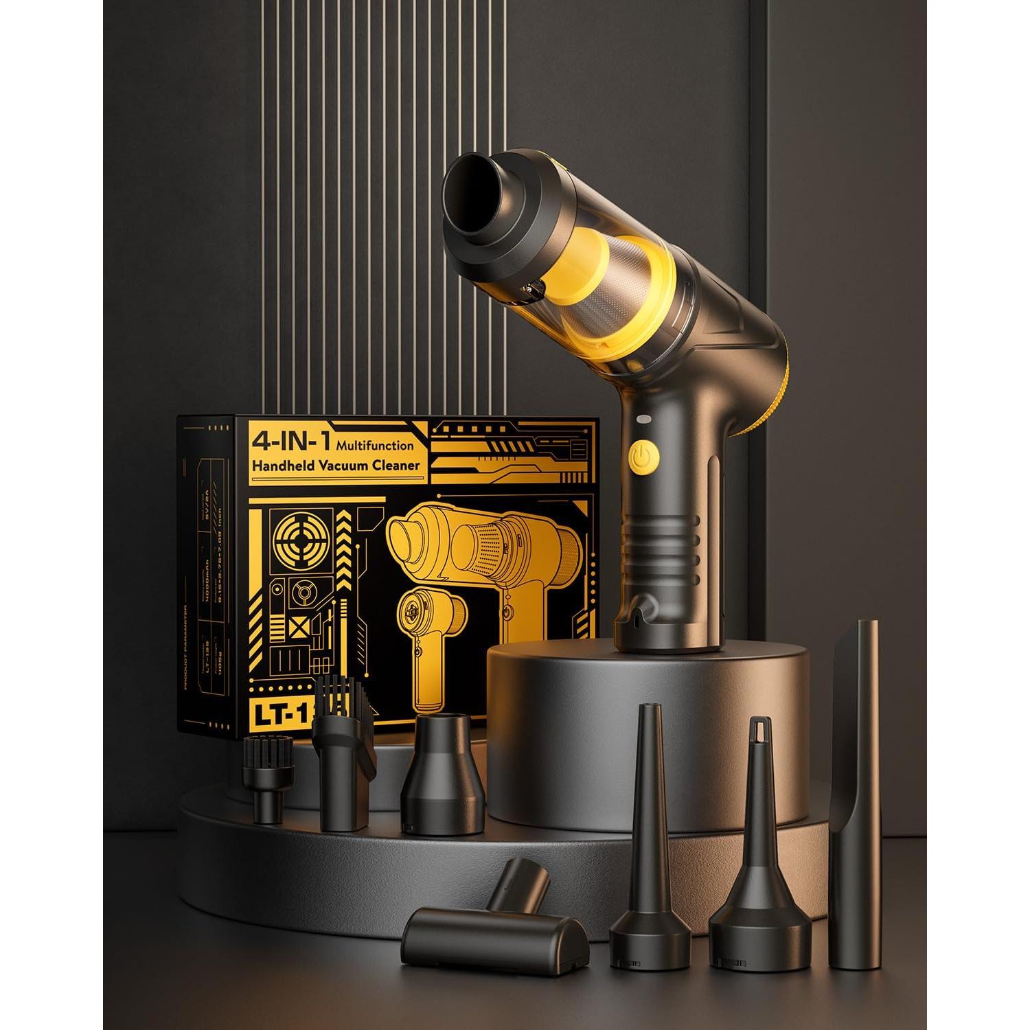 Aspiradora de Mano Inalámbrica Svoko LT-145 21000Pa 4-en-1