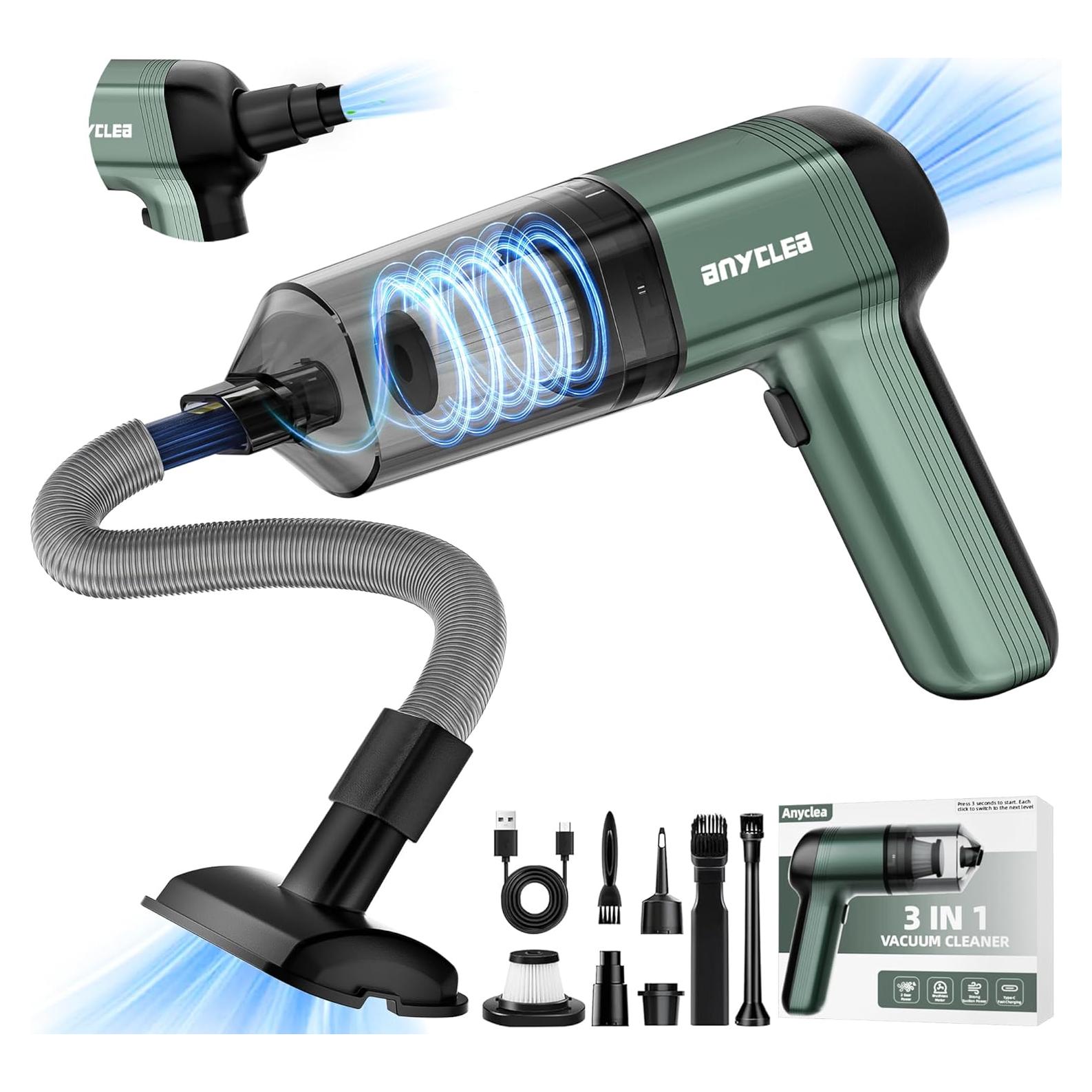 Aspiradora de Coche Inalámbrica Anyclea YBDBS02PROL1 12000PA