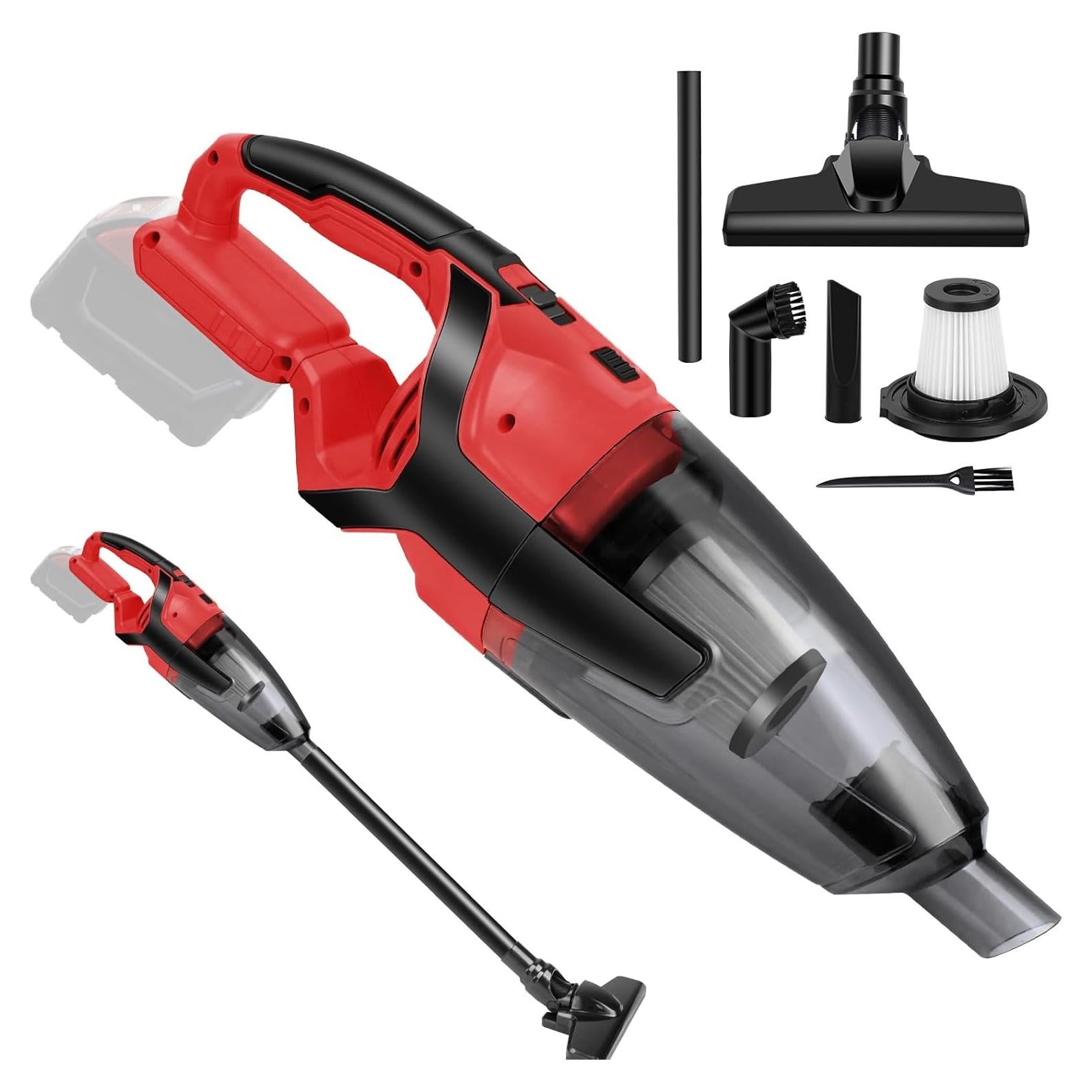 Aspiradora Inalámbrica TRONYAN VC-MW20 120W 18V para Hogar y Coche